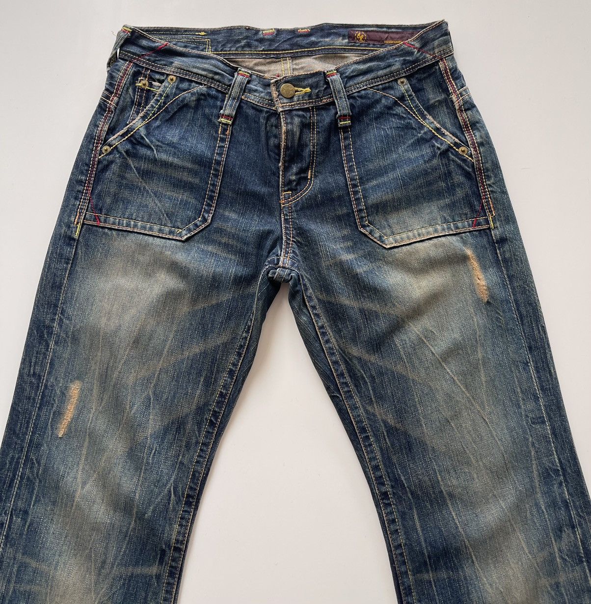 Japanese Brand Japanese Rusty Flared Denim Pants Size US 30 / EU 46 - 4 Thumbnail