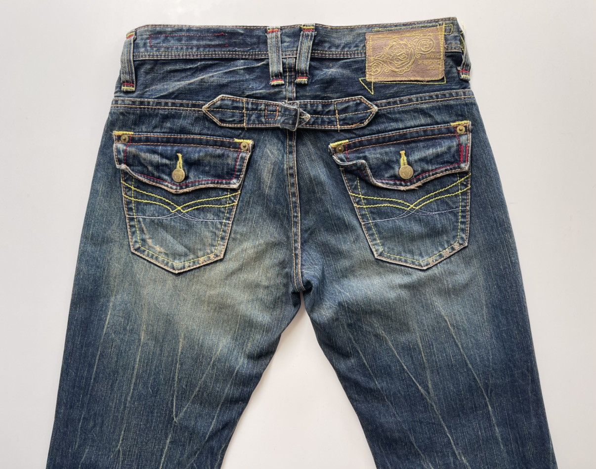 Japanese Brand Japanese Rusty Flared Denim Pants Size US 30 / EU 46 - 5 Thumbnail