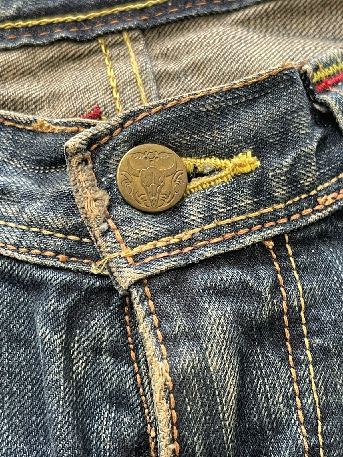 Japanese Brand Japanese Rusty Flared Denim Pants Size US 30 / EU 46 - 9 Thumbnail