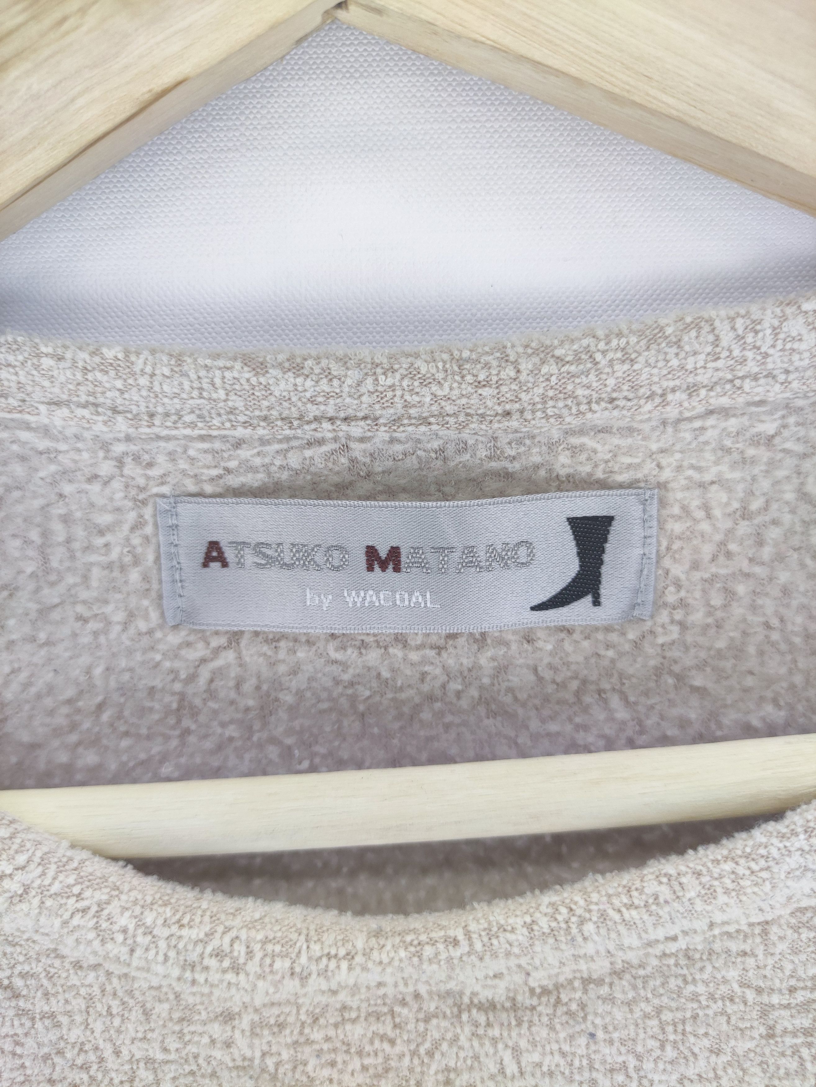 Japanese Brand Vintage Atsuko Matano Sweater Fleece Size M / US 6-8 / IT 42-44 - 2 Thumbnail