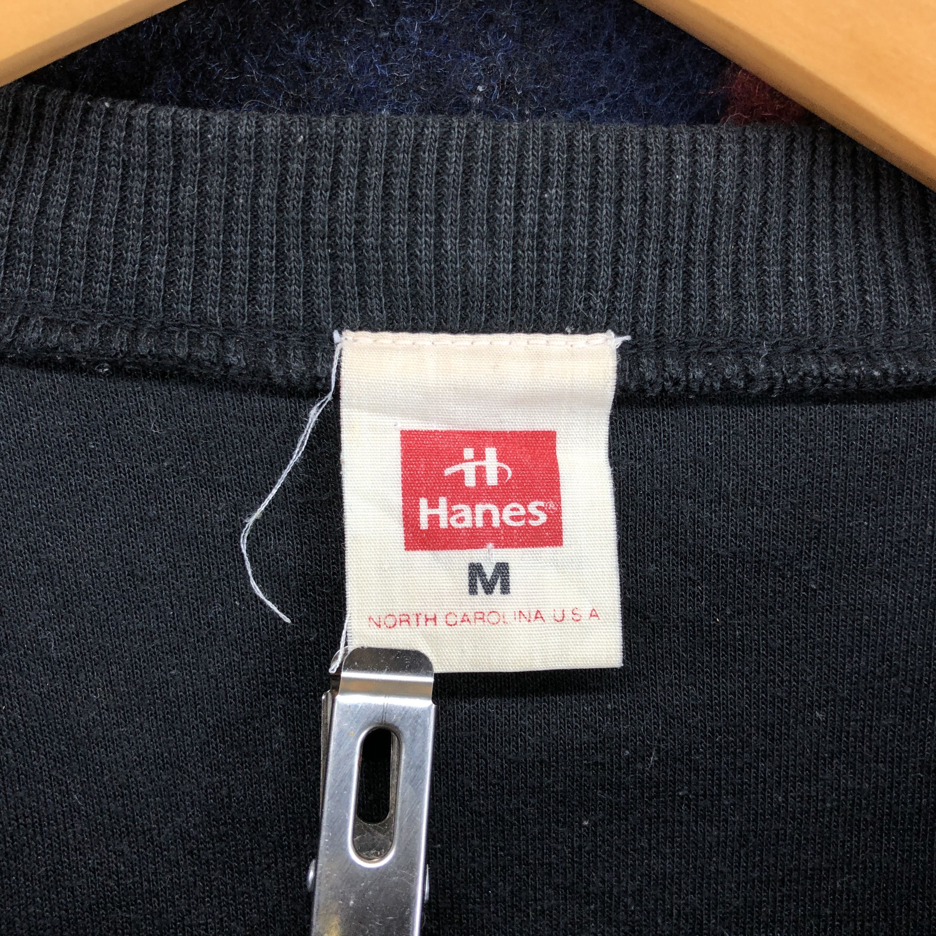 Hanes HANES Crew Neck Sweatshirt #0185/A Size US M / EU 48-50 / 2 - 7 Thumbnail