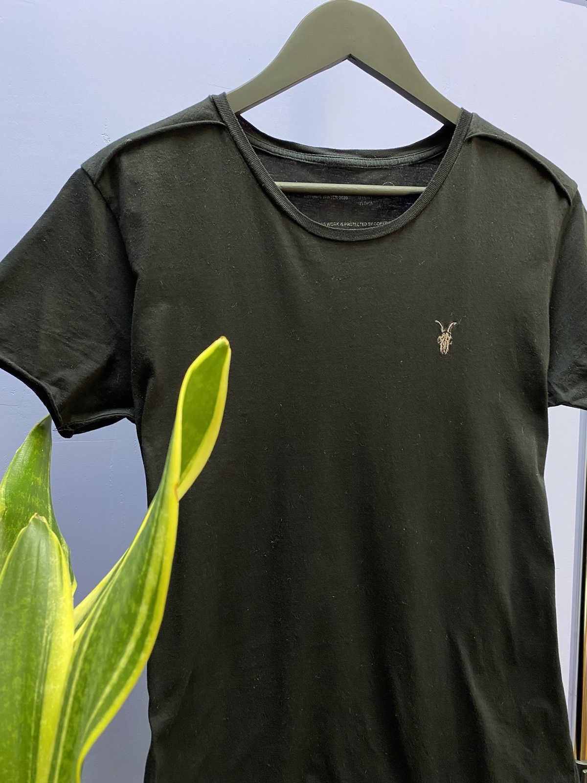 Allsaints Allsaints Basic Black T shirt Size US L / EU 52-54 / 3 - 6 Thumbnail