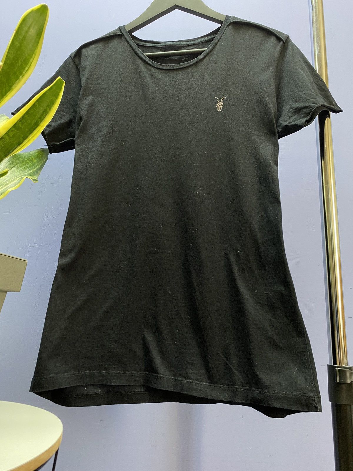 Allsaints Allsaints Basic Black T shirt Size US L / EU 52-54 / 3 - 4 Thumbnail