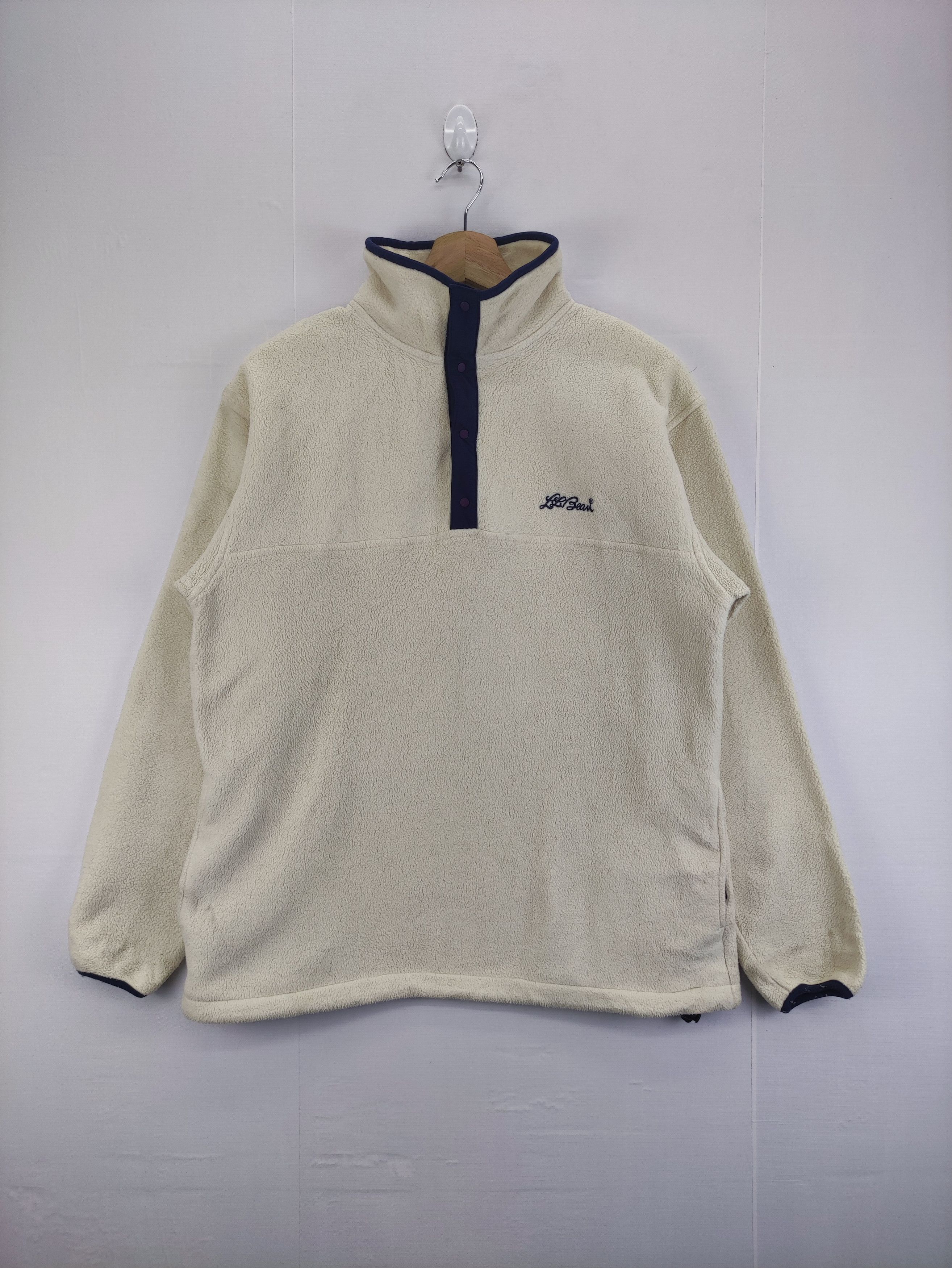 L.L. Bean Vintage L.L Bean Sweater Jacket Half Button Size US M / EU 48-50 / 2 - 1 Thumbnail