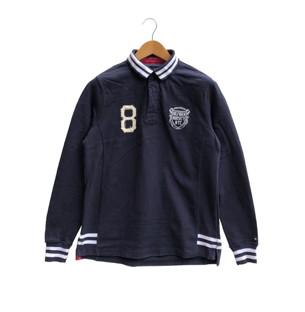 Tommy Hilfiger HILFIGER VARSITY NYC Turtle Neck Sweatshirt #0426-10 Size US M / EU 48-50 / 2 - 1 Thumbnail