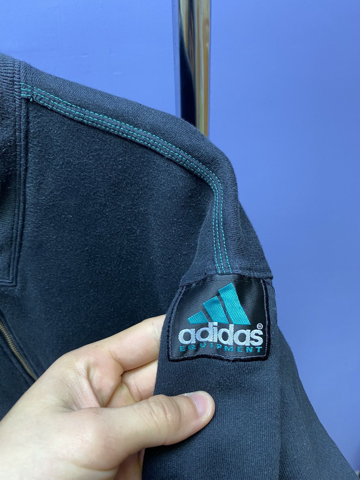 Other Vintage Adidas Equipment Bomber Track Jacket Men’s L Black Size US L / EU 52-54 / 3 - 18 Thumbnail