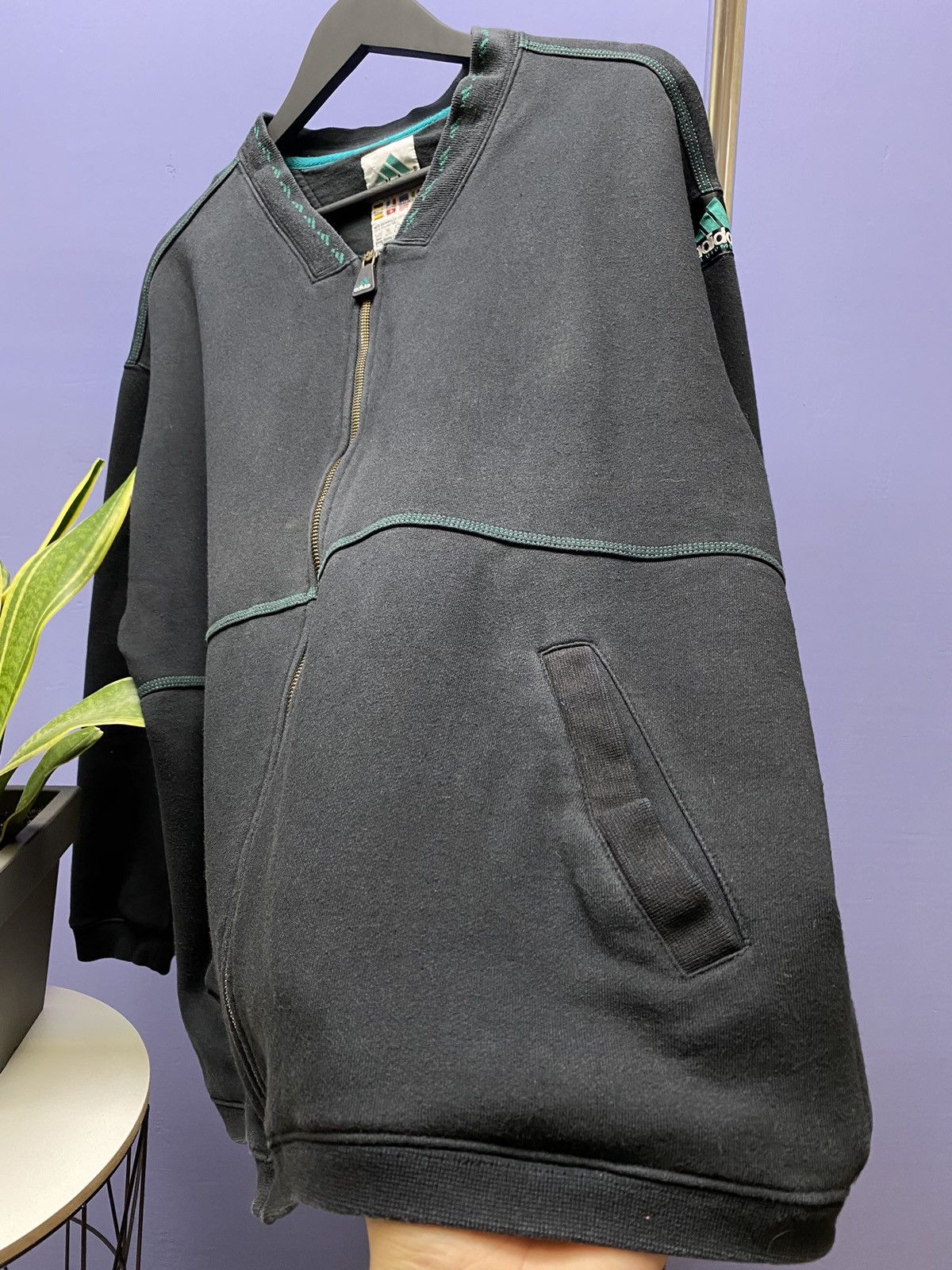 Other Vintage Adidas Equipment Bomber Track Jacket Men’s L Black Size US L / EU 52-54 / 3 - 10 Thumbnail