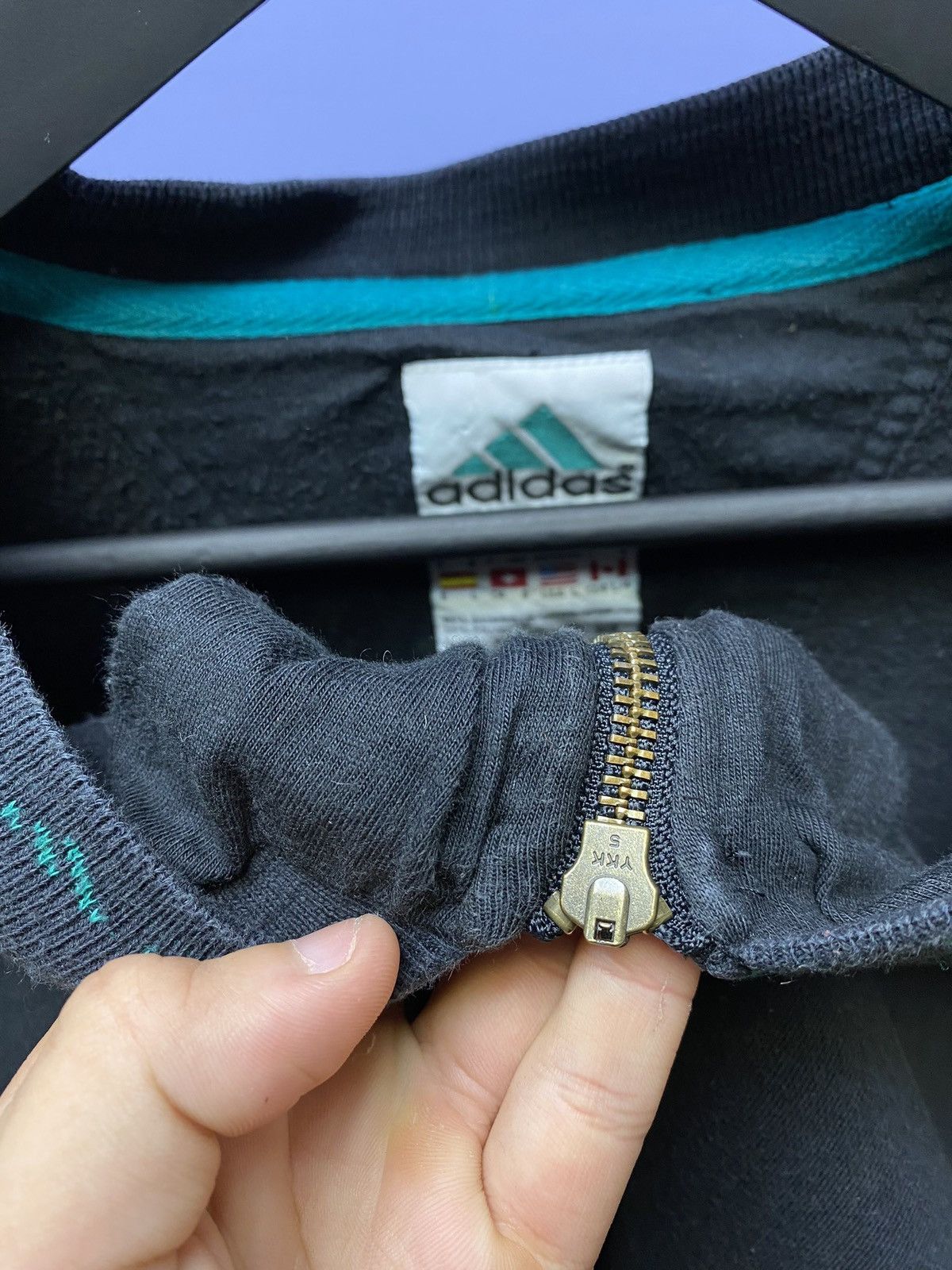 Other Vintage Adidas Equipment Bomber Track Jacket Men’s L Black Size US L / EU 52-54 / 3 - 17 Thumbnail