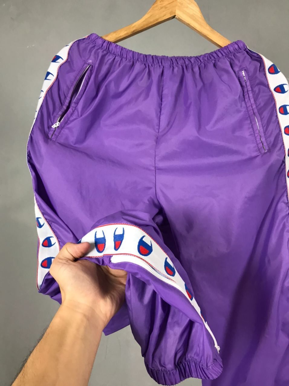 Champion Champion vintage lampas streetwear sweatpants Size US 30 / EU 46 - 3 Thumbnail