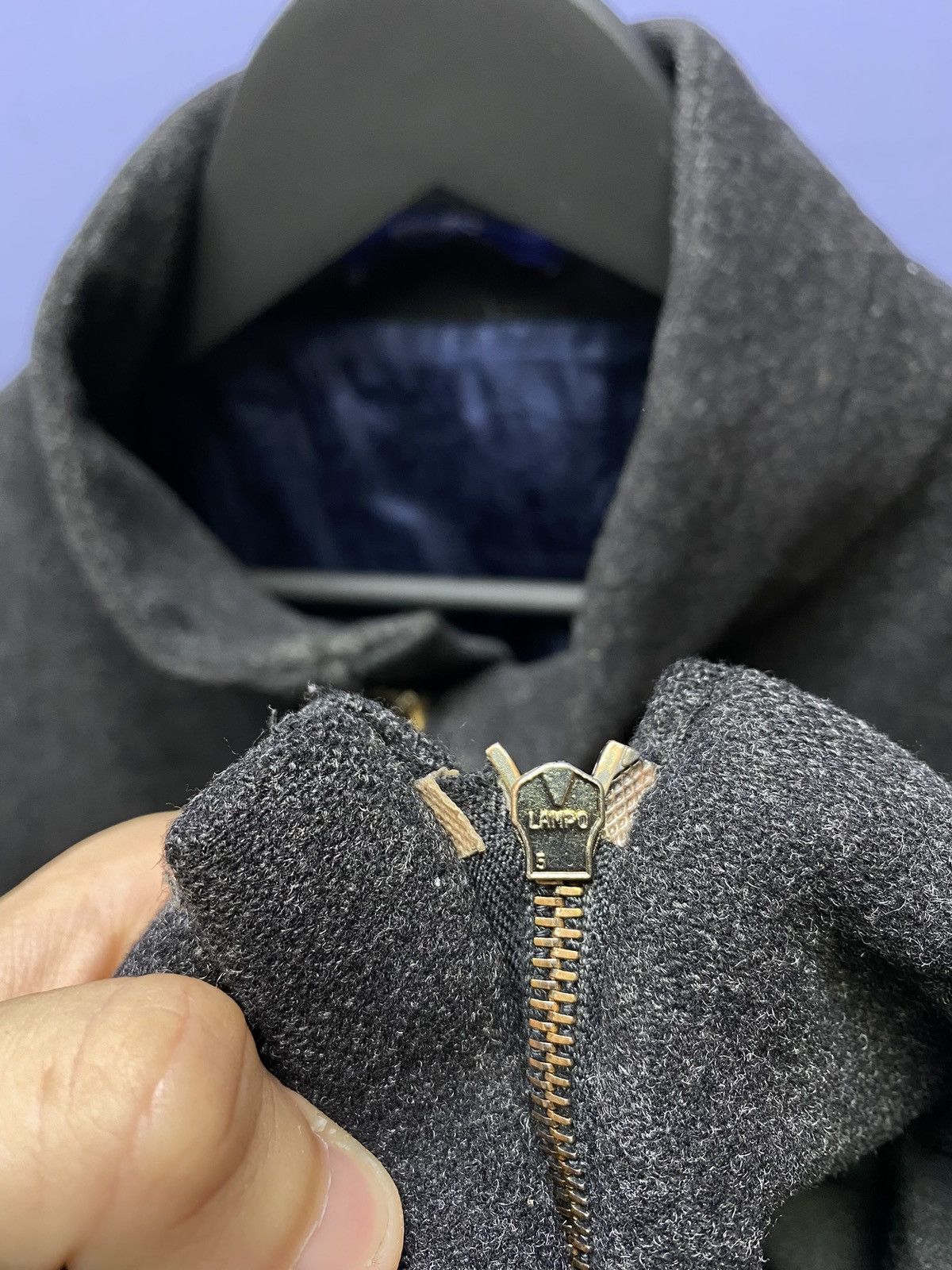 Other Kenzo Homme Wool Zip Coat Grey Jacket Men’s Size 52 Vintage Size US L / EU 52-54 / 3 - 8 Thumbnail