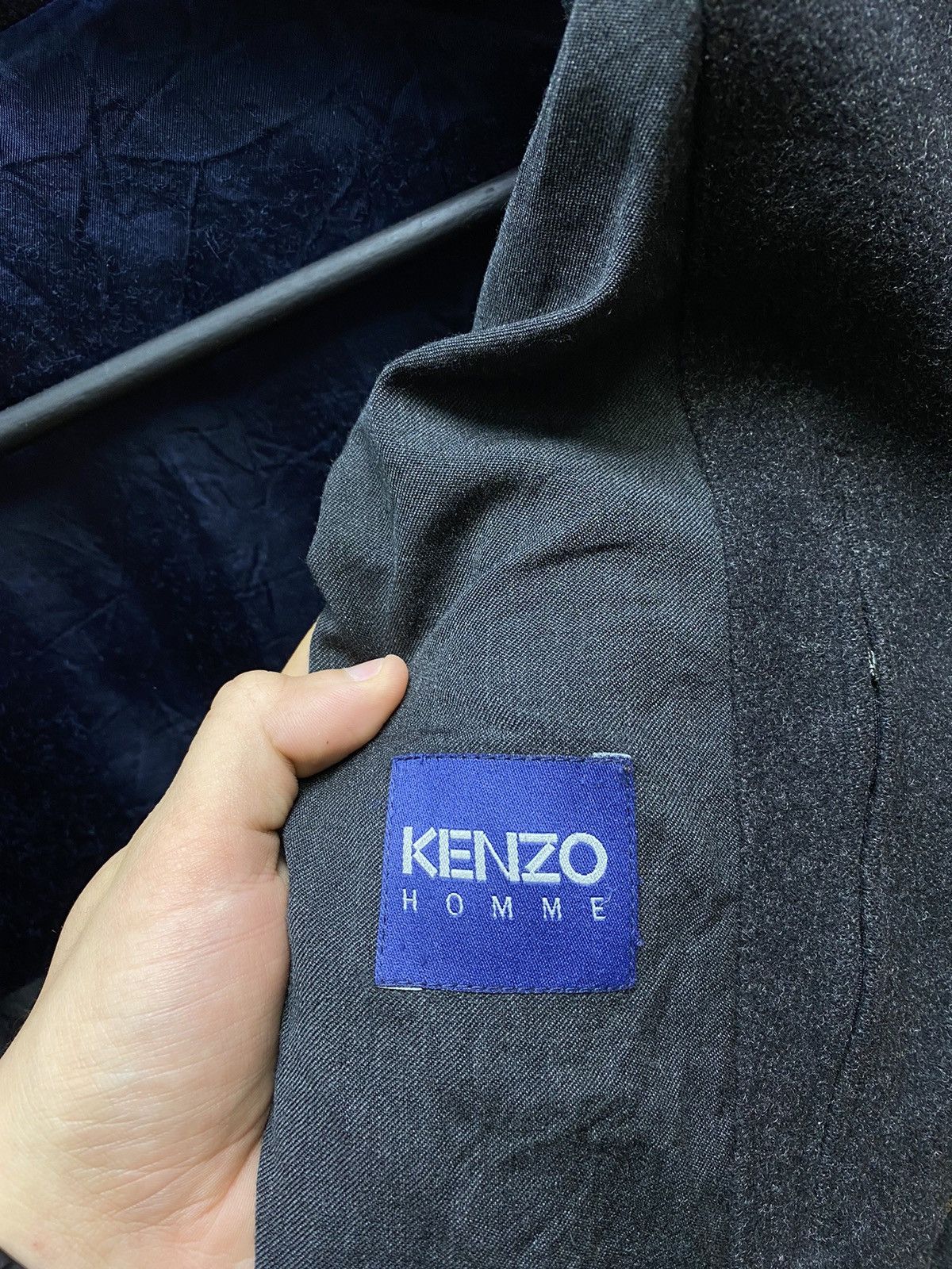 Other Kenzo Homme Wool Zip Coat Grey Jacket Men’s Size 52 Vintage Size US L / EU 52-54 / 3 - 23 Thumbnail