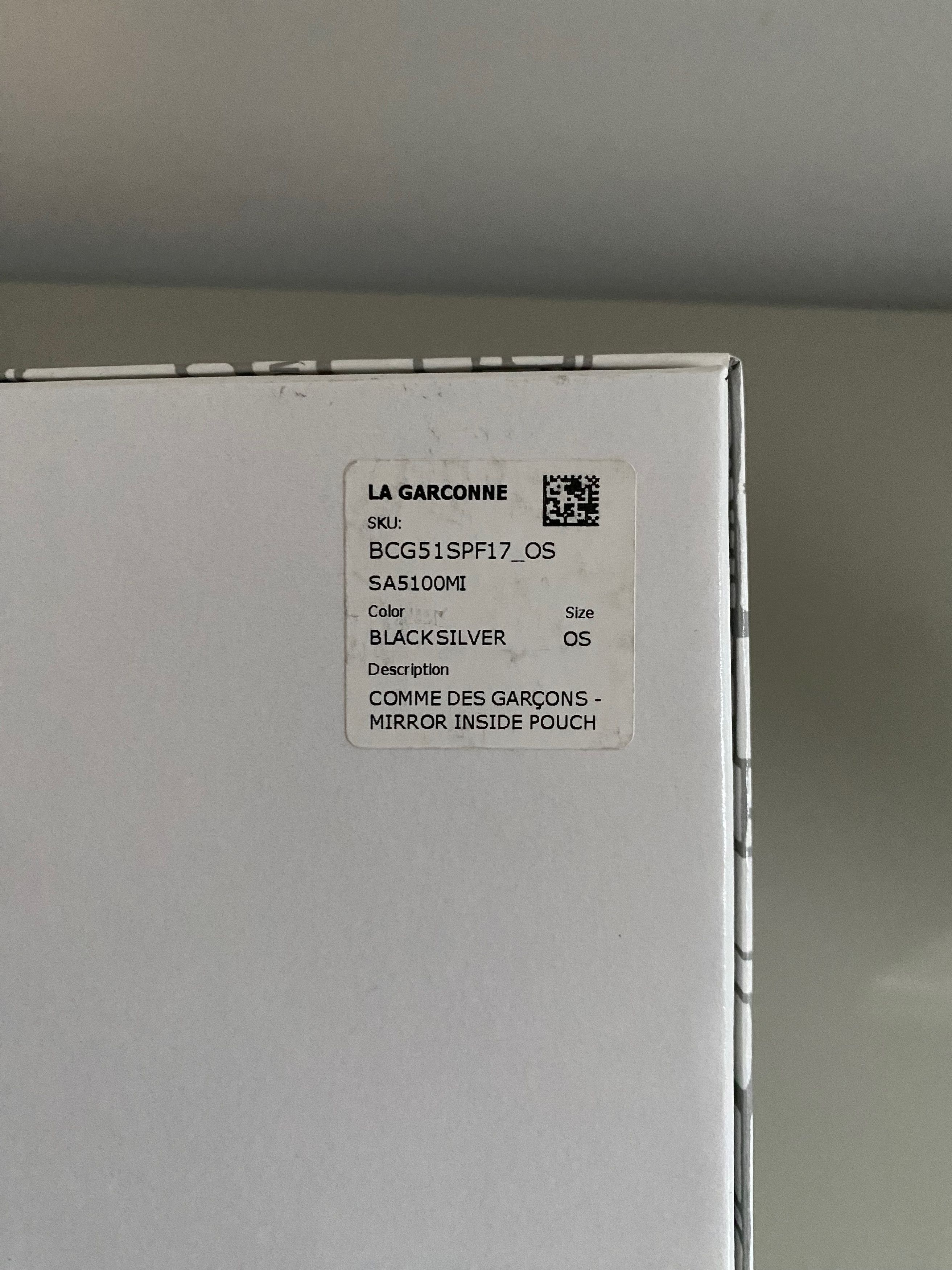 Comme des Garcons New CDG Wallet Mirror Inside Large Zip Pouch (SA5100MI) Size ONE SIZE - 15 Thumbnail