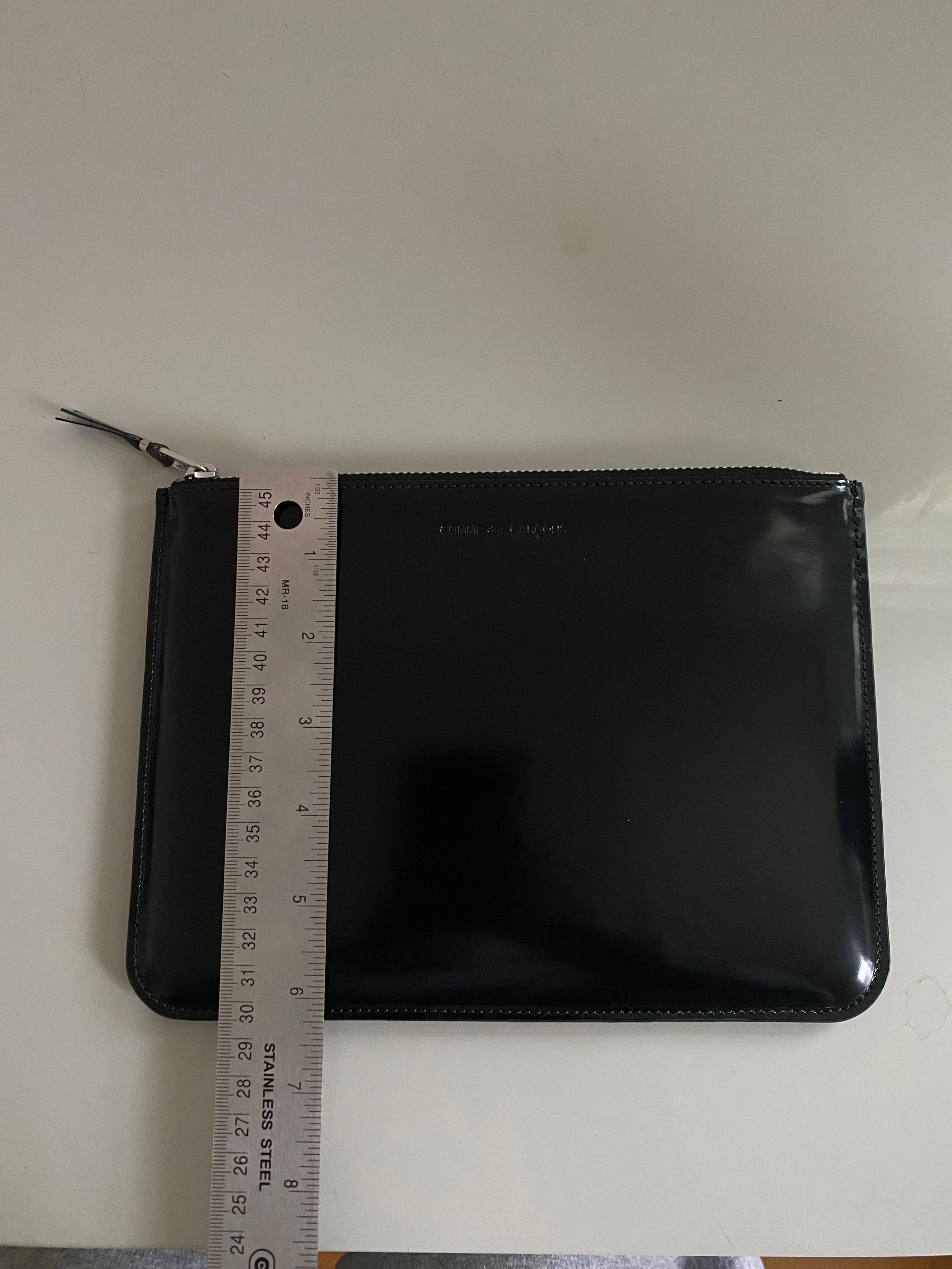 Comme des Garcons New CDG Wallet Mirror Inside Large Zip Pouch (SA5100MI) Size ONE SIZE - 10 Thumbnail