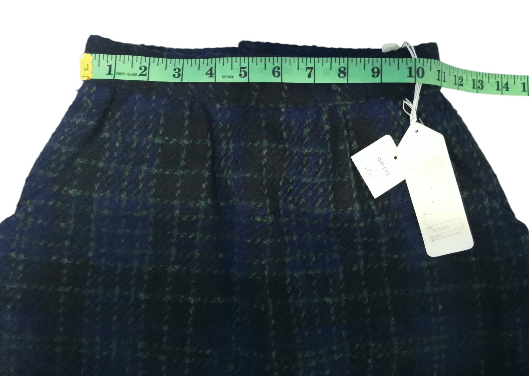 Issey Miyake Issey Miyake Chisato Tsumori Designer Skirt Tartan DEADSTOCK Size 22" - 6 Thumbnail
