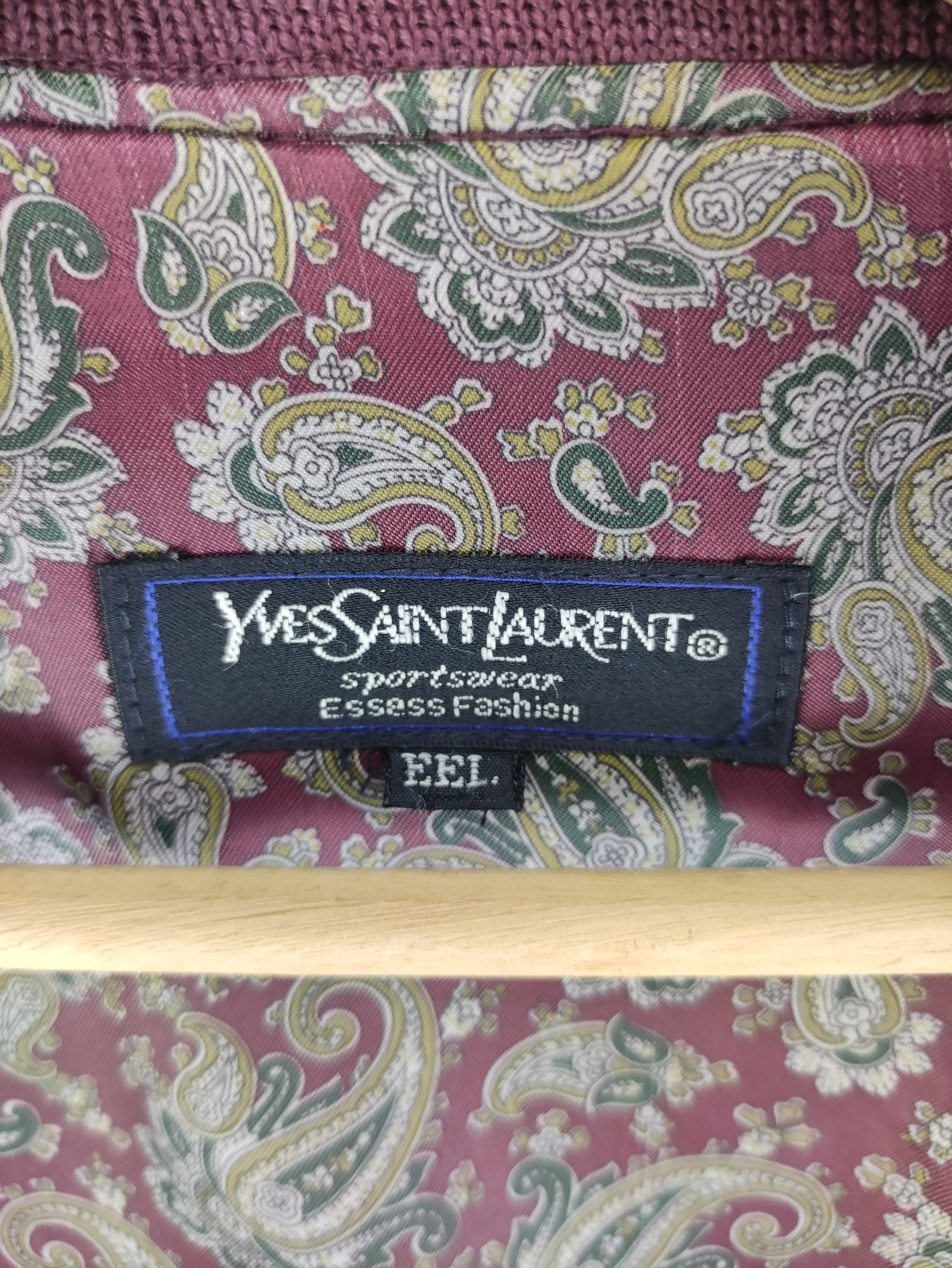 Yves Saint Laurent Vintage Yves Saint Laurent Wool Jacket Zipper Size US XL / EU 56 / 4 - 8 Thumbnail