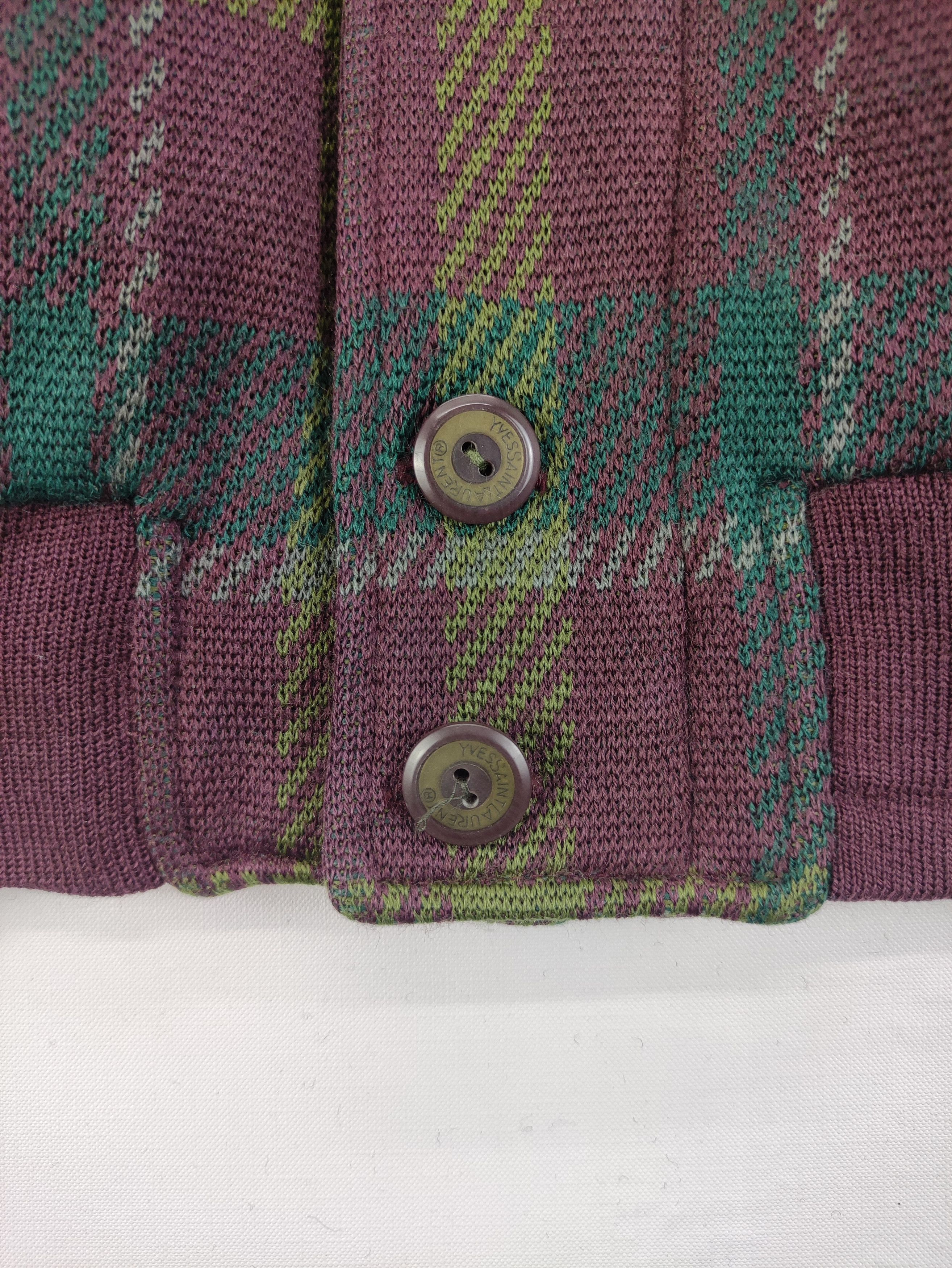 Yves Saint Laurent Vintage Yves Saint Laurent Wool Jacket Zipper Size US XL / EU 56 / 4 - 4 Thumbnail