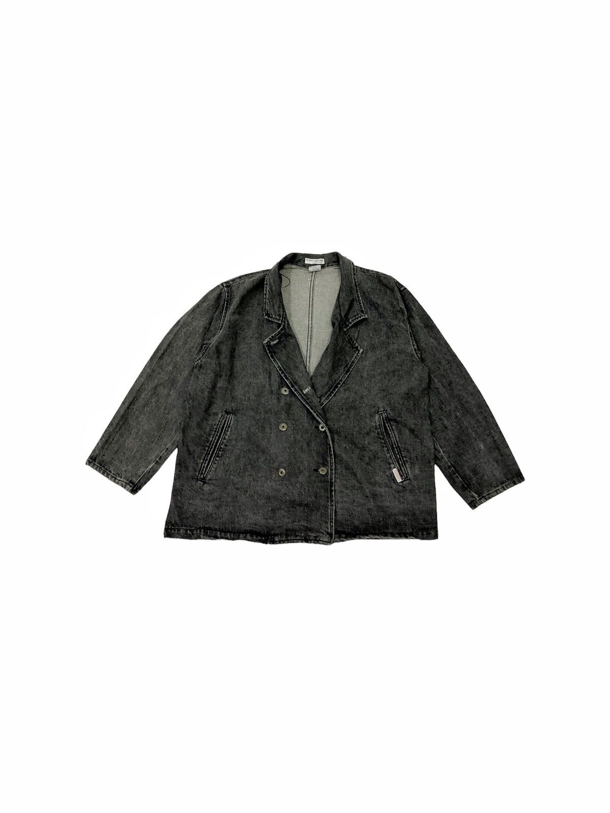 Georges Marciano 1990s George Marciano for Guess denim cloak jacket Size US L / EU 52-54 / 3 - 2 Thumbnail