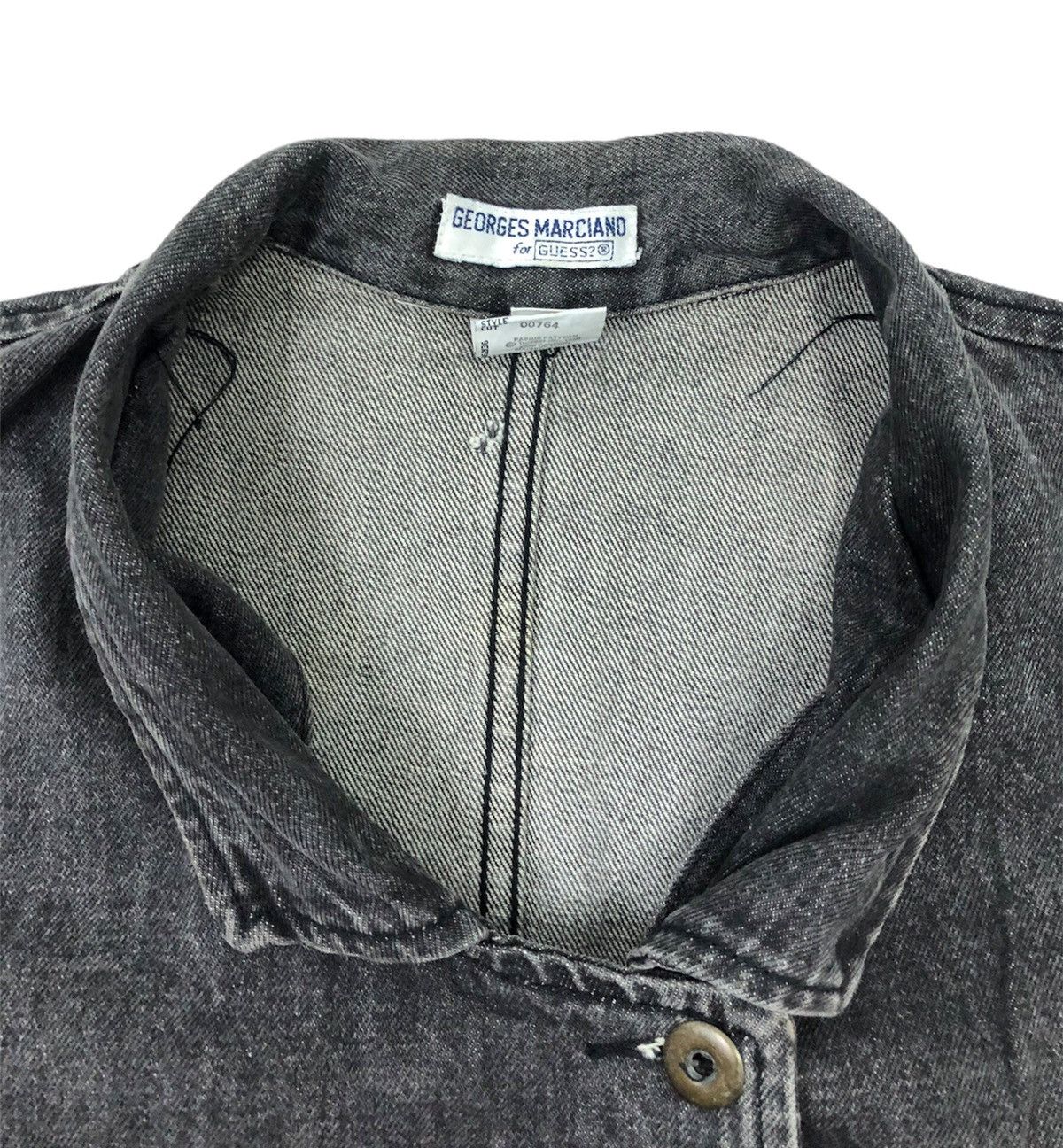 Georges Marciano 1990s George Marciano for Guess denim cloak jacket Size US L / EU 52-54 / 3 - 7 Thumbnail