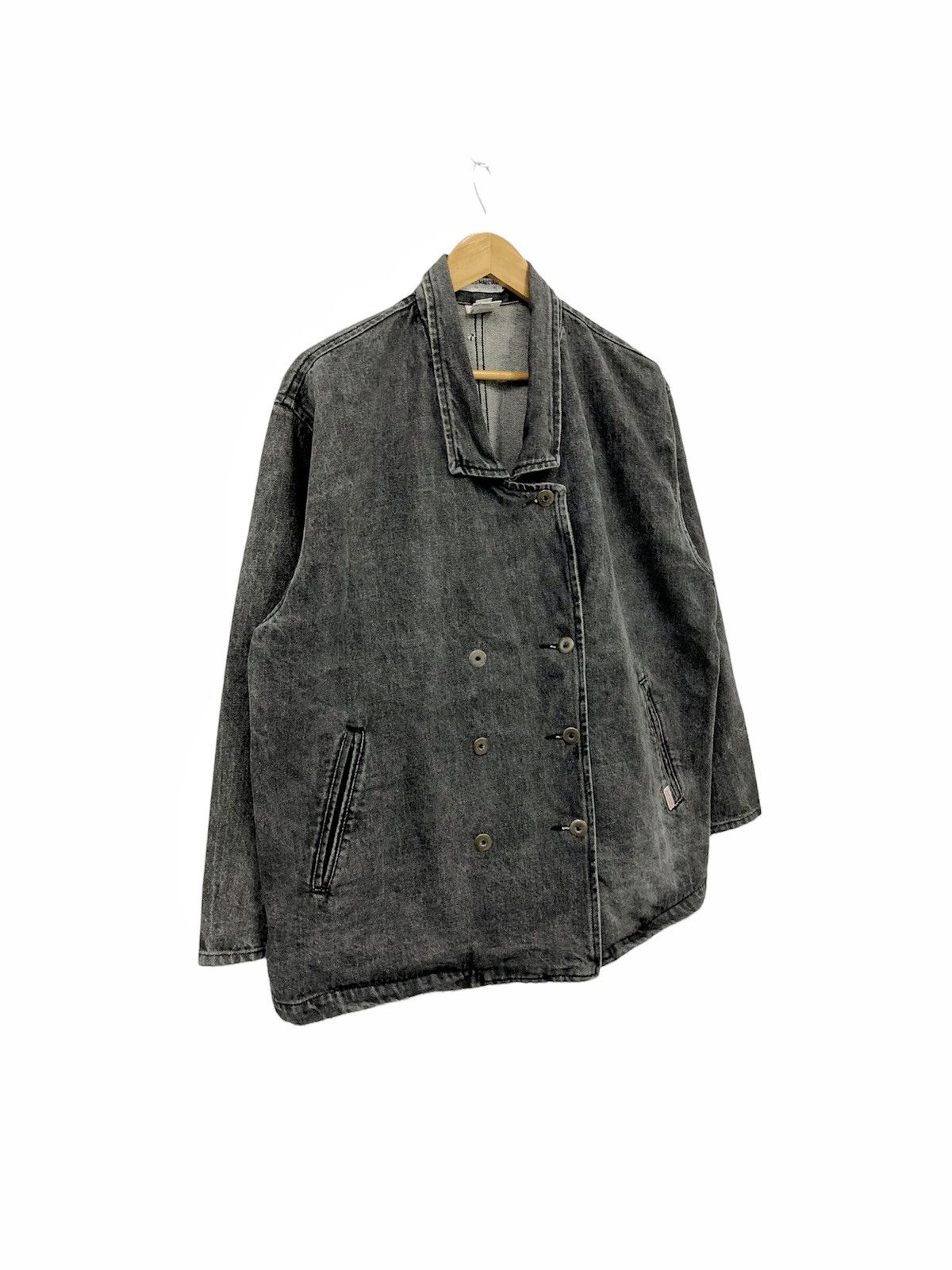 Georges Marciano 1990s George Marciano for Guess denim cloak jacket Size US L / EU 52-54 / 3 - 10 Thumbnail