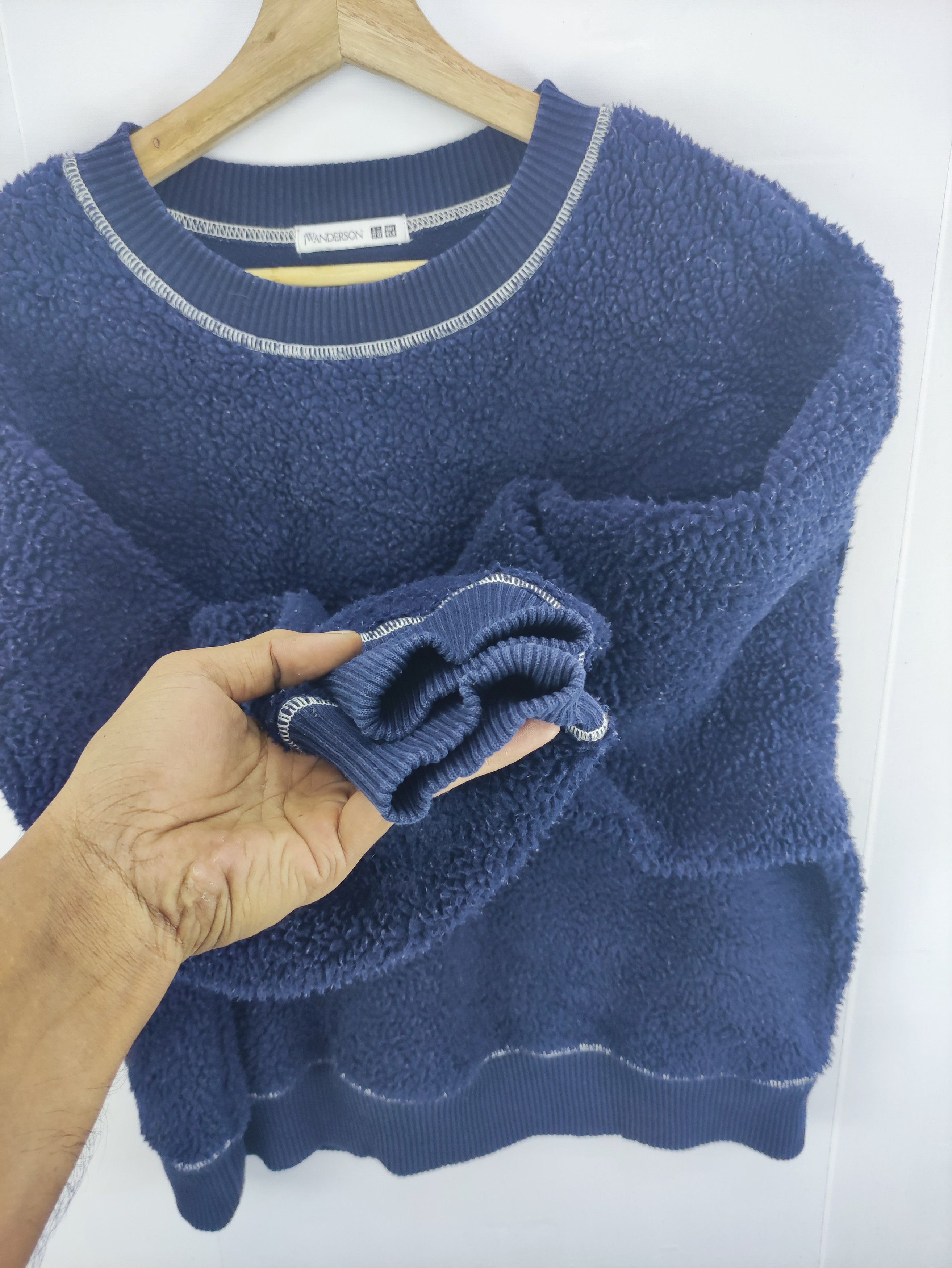 JW Anderson × Uniqlo J.W.Anderson Uniqlo Sweater Sherpa Jumper Size US L / EU 52-54 / 3 - 4 Thumbnail