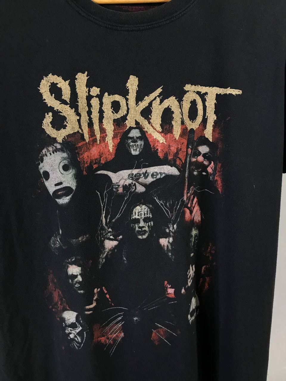 Band Tees × Slipknot × Vintage Slipknot vintage rock band overprinted tee Size US M / EU 48-50 / 2 - 3 Thumbnail