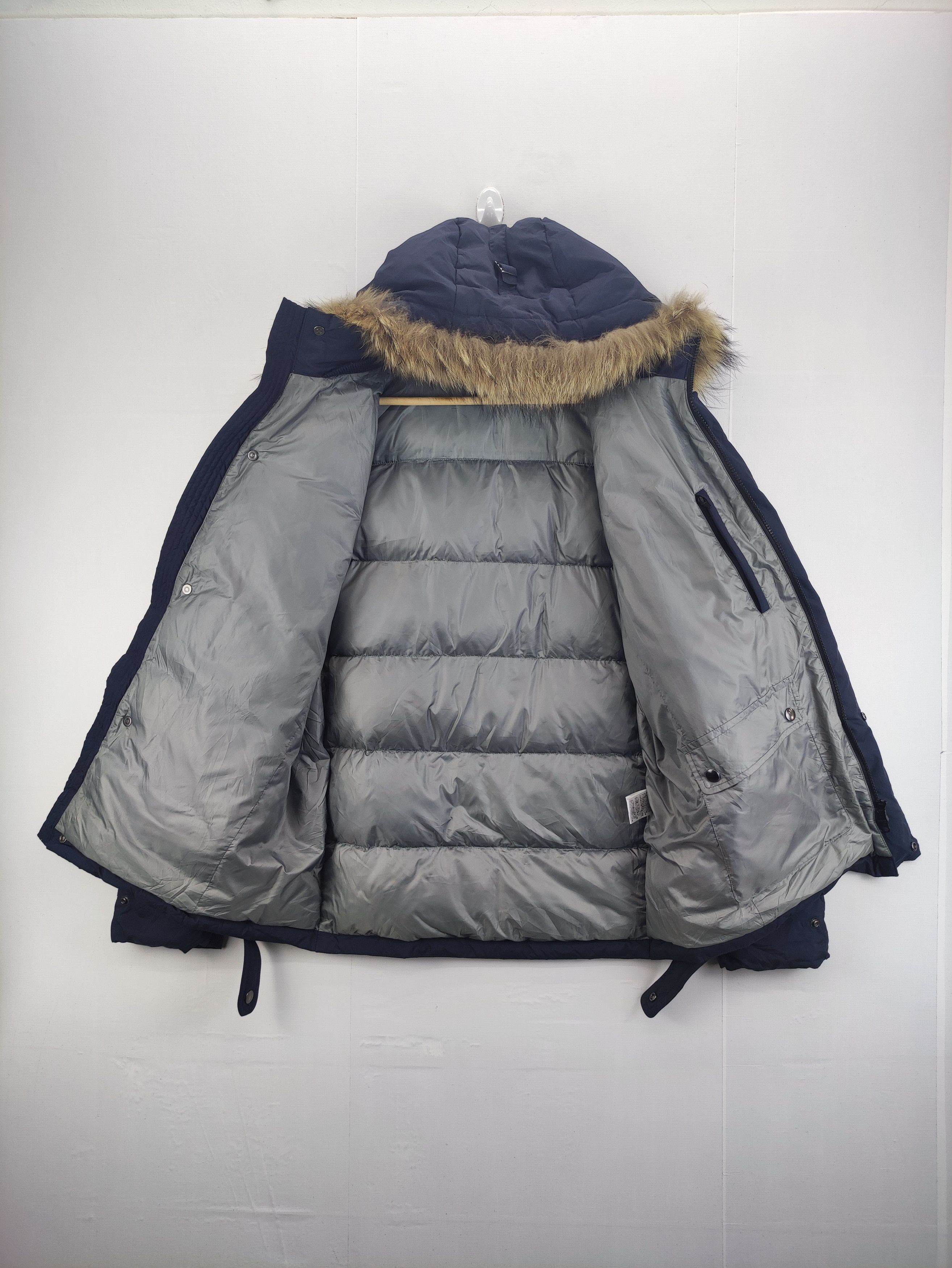 Barneys New York Vintage Barney's New York Puffer Jacket Zipper Size US L / EU 52-54 / 3 - 3 Thumbnail
