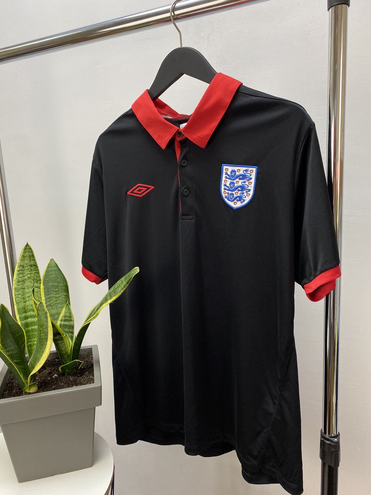 Umbro Umbro England Soccer Jersey Football Shirt Size US XL / EU 56 / 4 - 2 Thumbnail