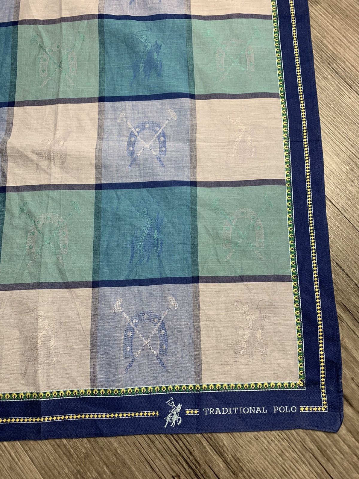 Designer Traditional Polo Handkerchief Bandana Neckerchief Size ONE SIZE - 3 Thumbnail