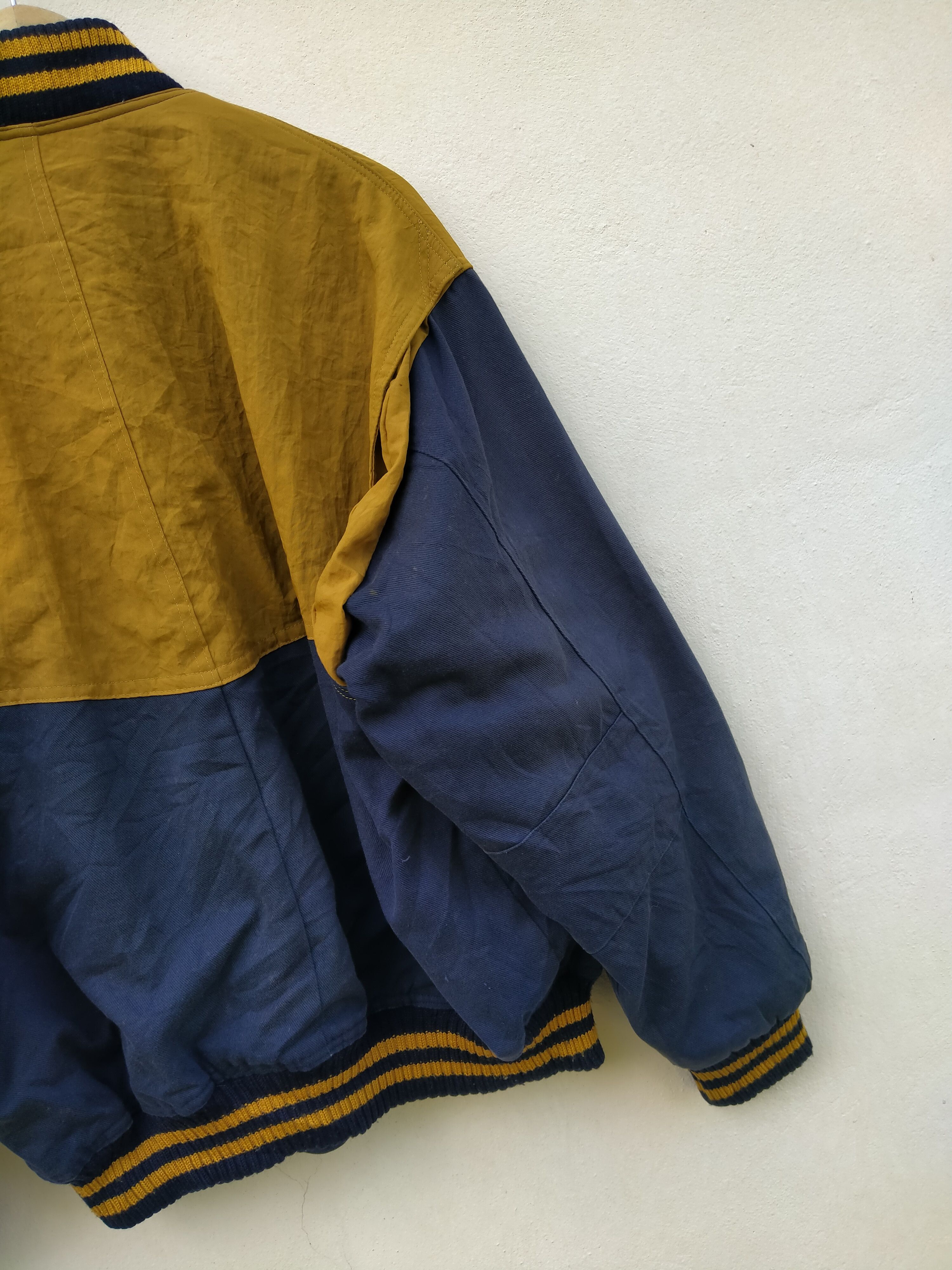 Japanese Brand Vintage Varsity Two Tone Jacket Size US L / EU 52-54 / 3 - 8 Thumbnail