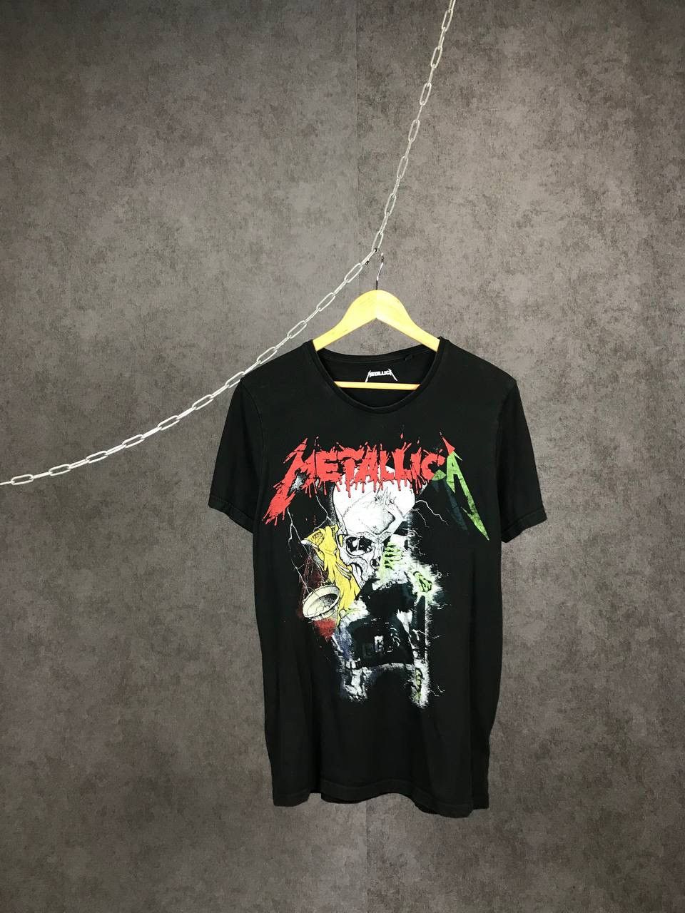 Band Tees × Metallica × Vintage Metallica skulls vintage rock band tee Size US L / EU 52-54 / 3 - 1 Thumbnail