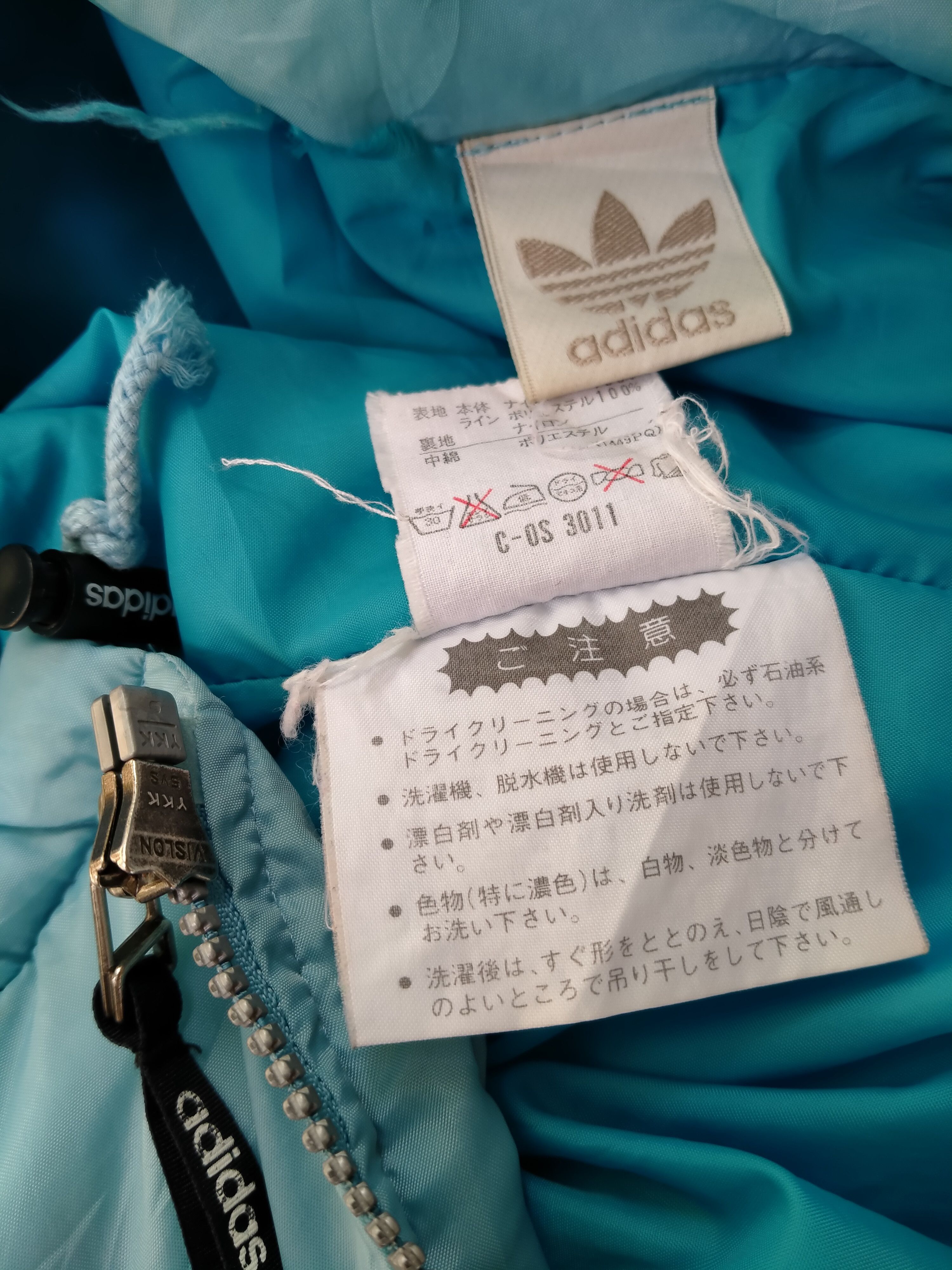Adidas Vintage 90s Adidas 3 Stripe Puffer Long Jacket Size US M / EU 48-50 / 2 - 7 Thumbnail