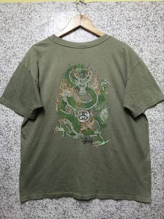 Vintage Very Rare Vintage Stüssy Dragon T-Shirt | Grailed