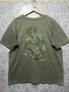 Stussy Dragon T Shirt | Grailed