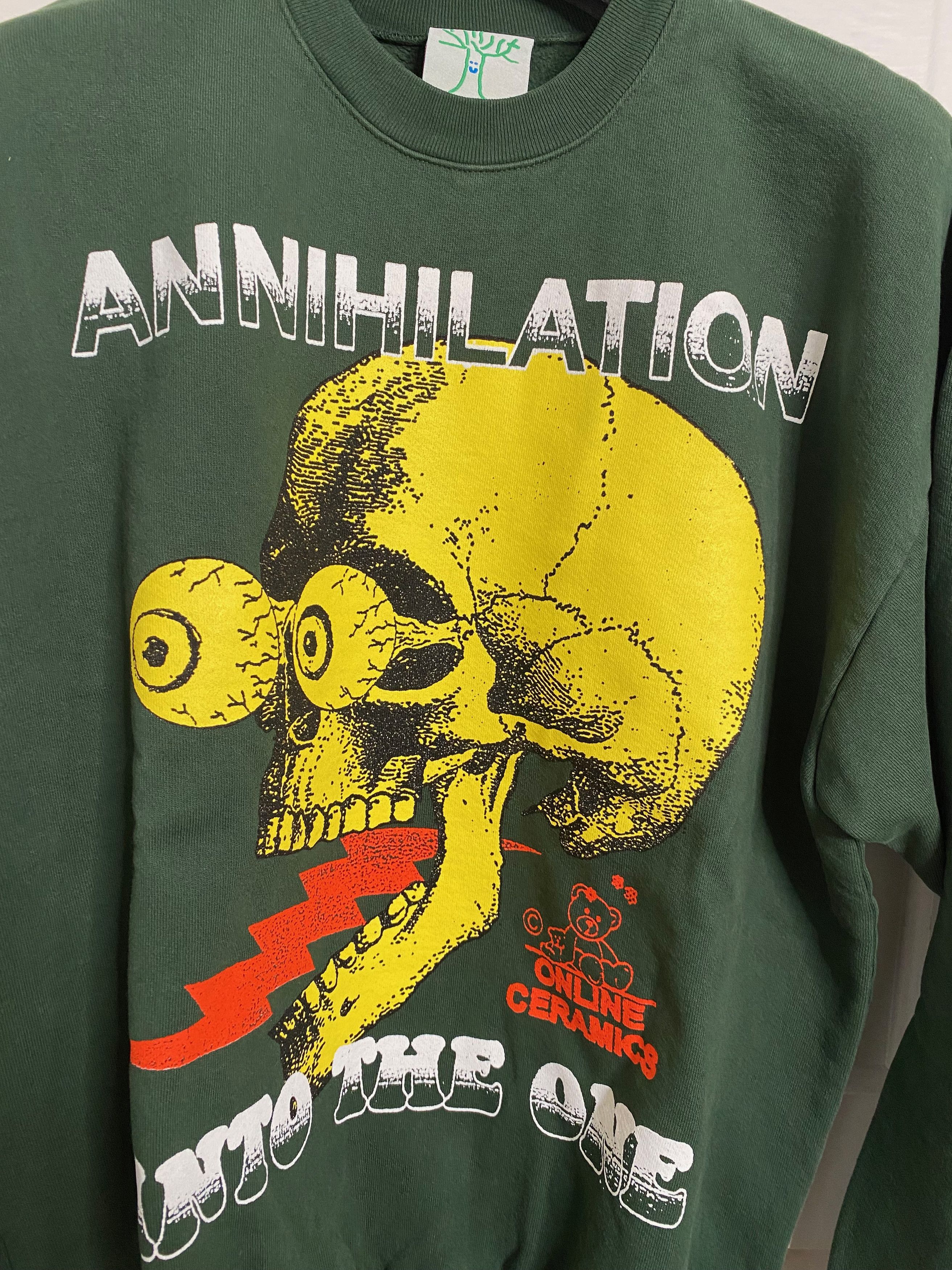 Online Ceramics NEW Online Ceramics Annihilation Into The One Crewneck Large Size US L / EU 52-54 / 3 - 3 Thumbnail