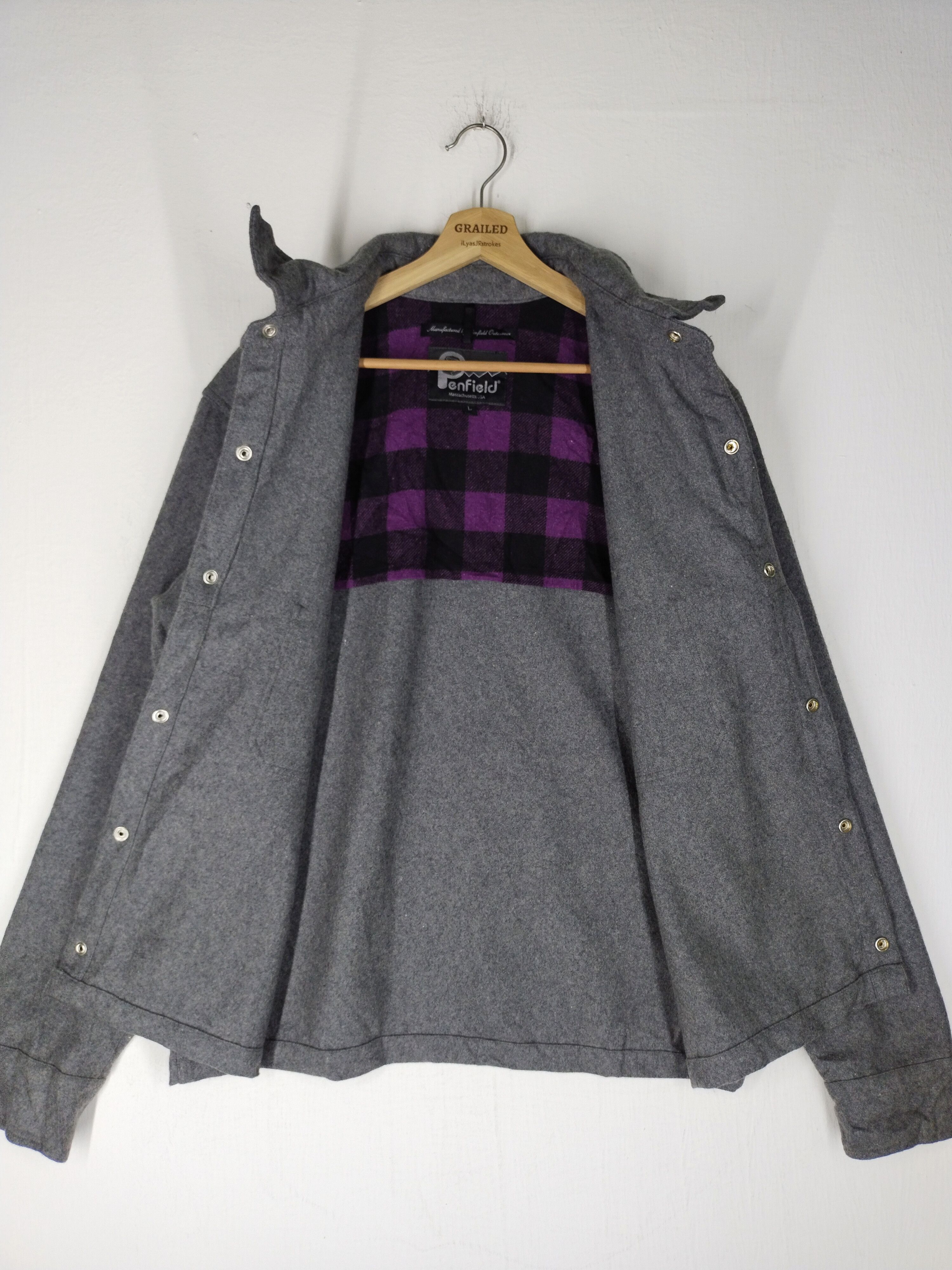 Penfield 🔥 VINTAGE PENFIELD WOOL JACKET Size US L / EU 52-54 / 3 - 6 Thumbnail