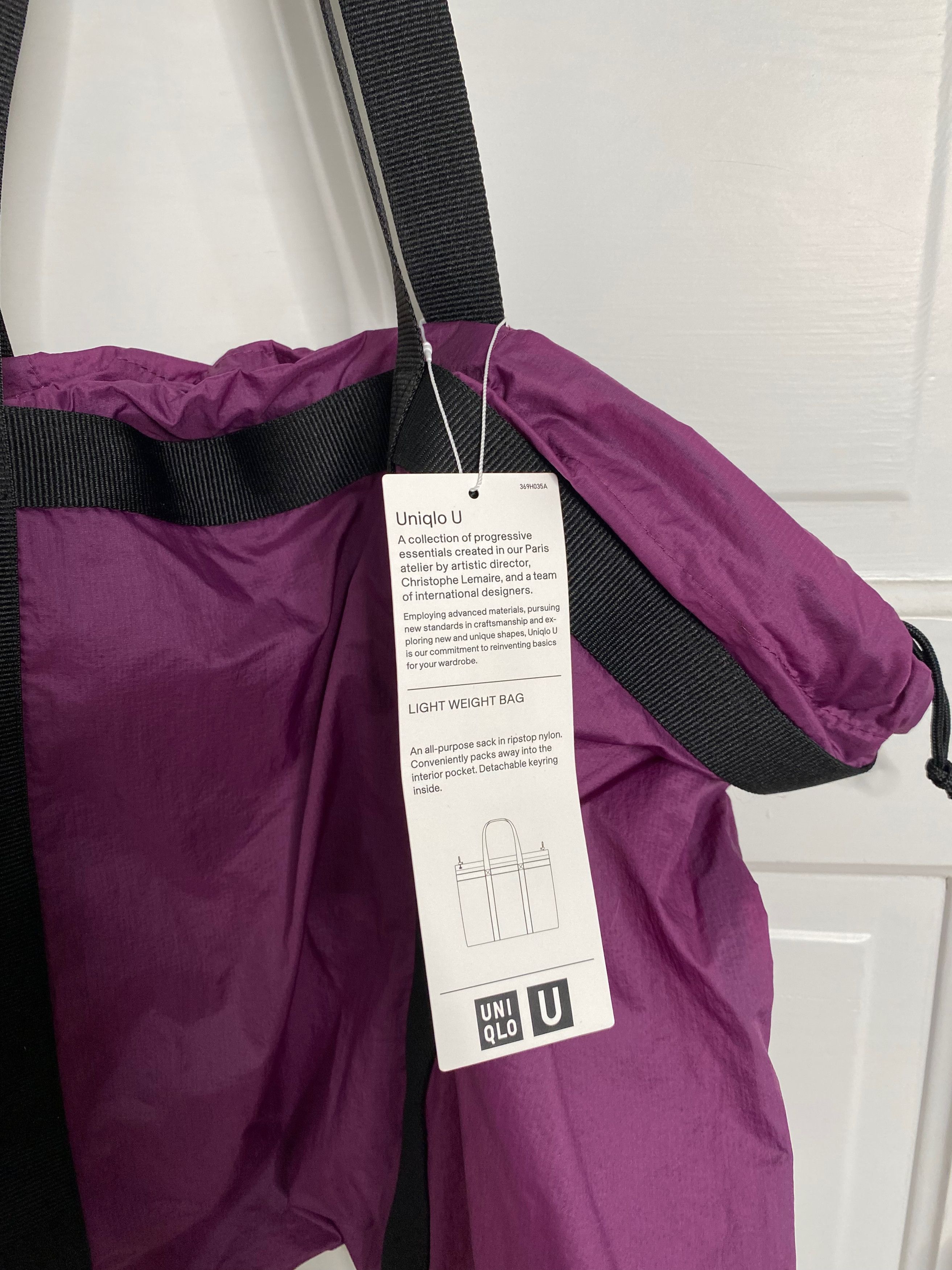 Christophe Lemaire × Uniqlo New Uniqlo U Lightweight Bag Size ONE SIZE - 2 Thumbnail