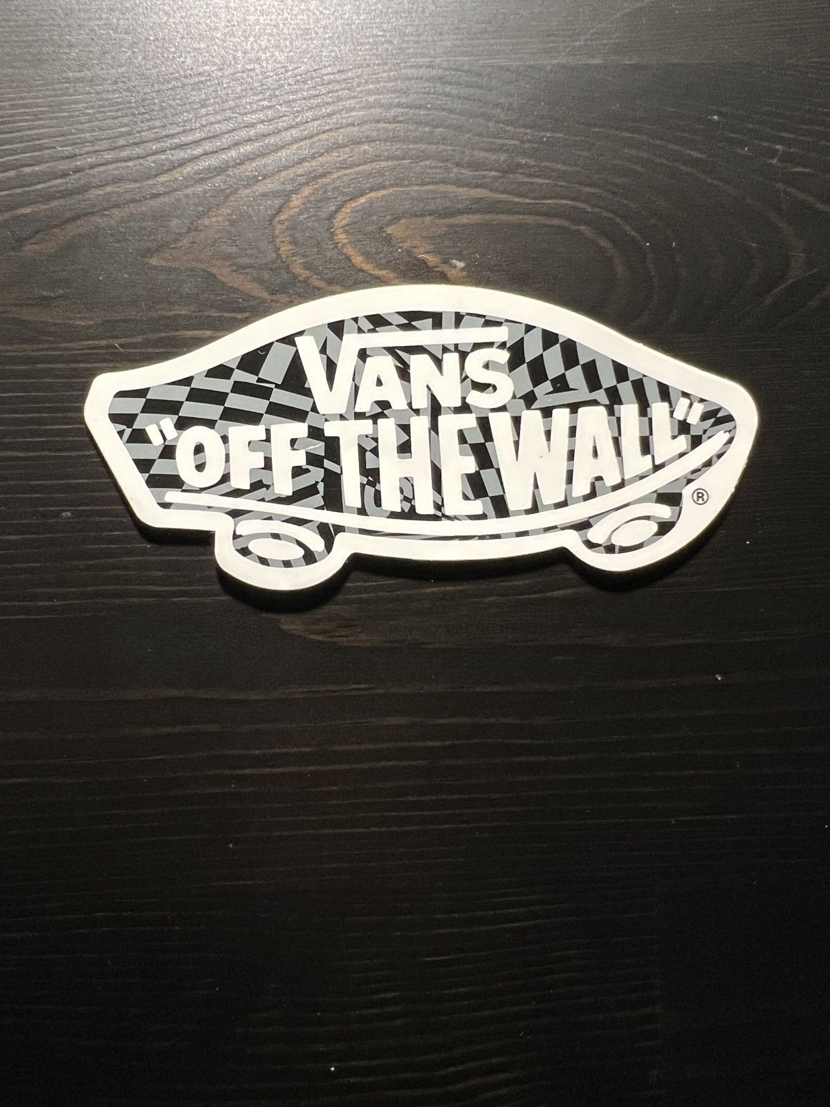 Vans Vans Checkered Logo Sticker Vintage Size ONE SIZE - 1 Preview