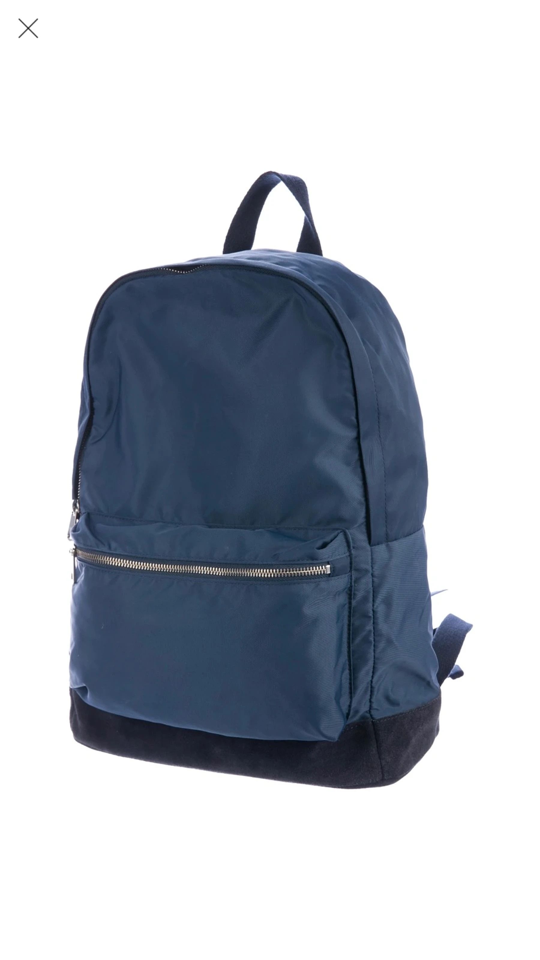 A.P.C. NEW Navy nylon A.P.C. backpack | Grailed