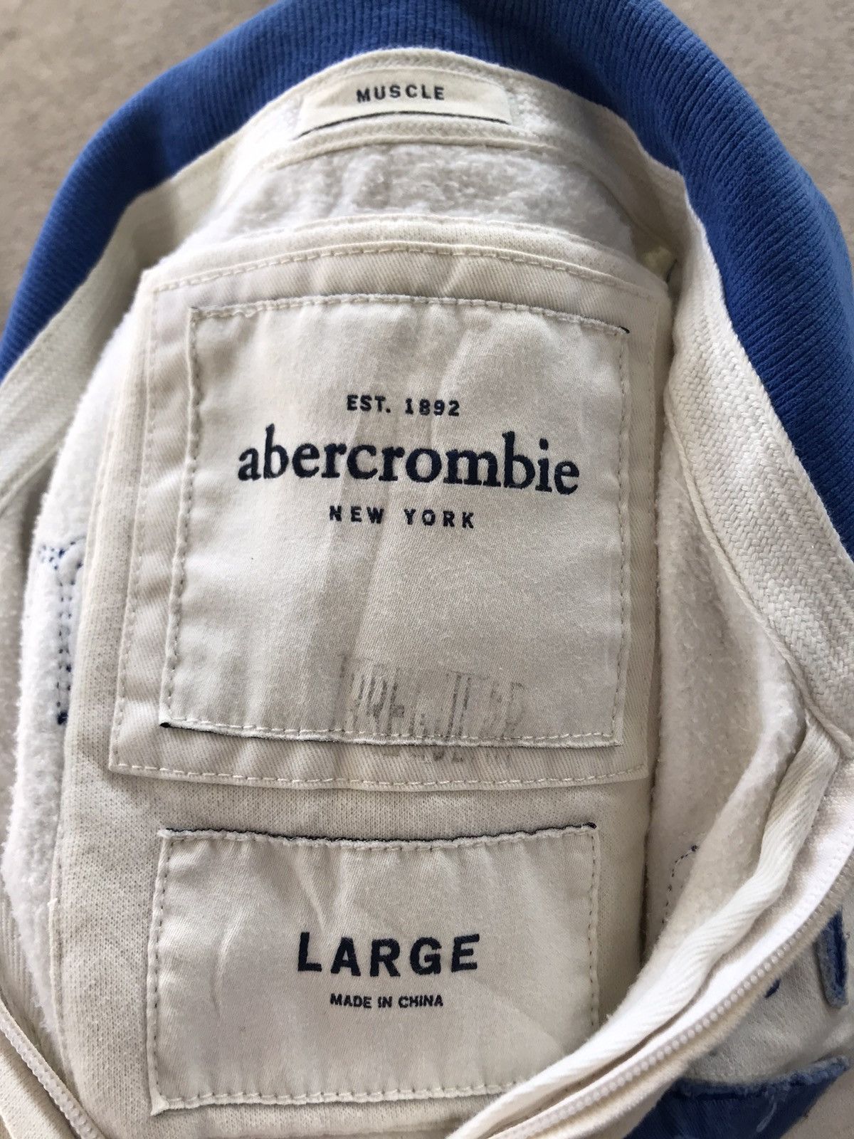 Abercrombie & Fitch Muscle 92 ath div abercrombie zip up jacket Size US M / EU 48-50 / 2 - 3 Thumbnail
