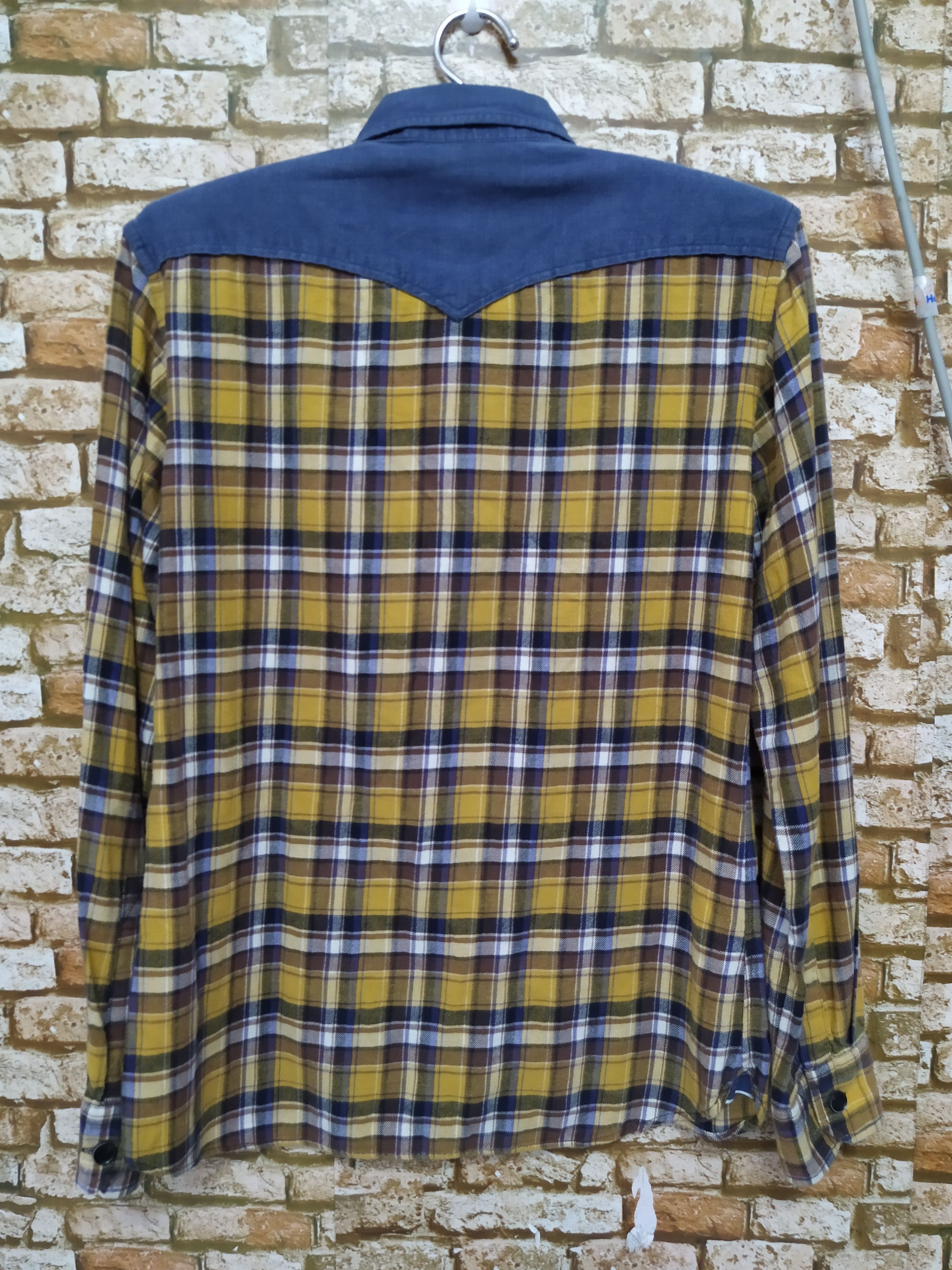 Griffin GRIFFIN HARTLAND FLANNEL DENIM CONSTRUCT (B444) Size US S / EU 44-46 / 1 - 4 Thumbnail