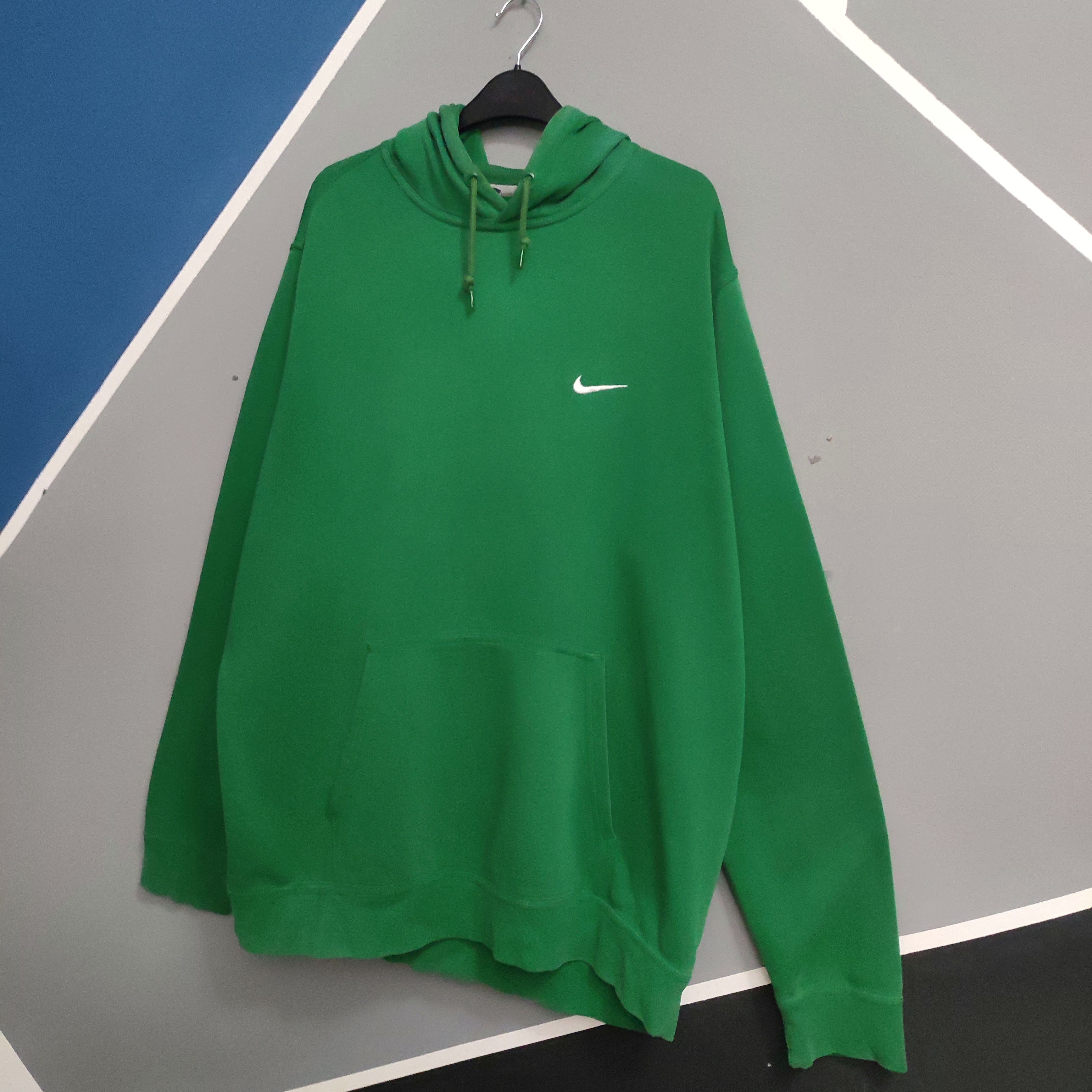 Nike Nike Essential Small Swoosh Green Hoodie Size US XXL / EU 58 / 5 - 2 Thumbnail