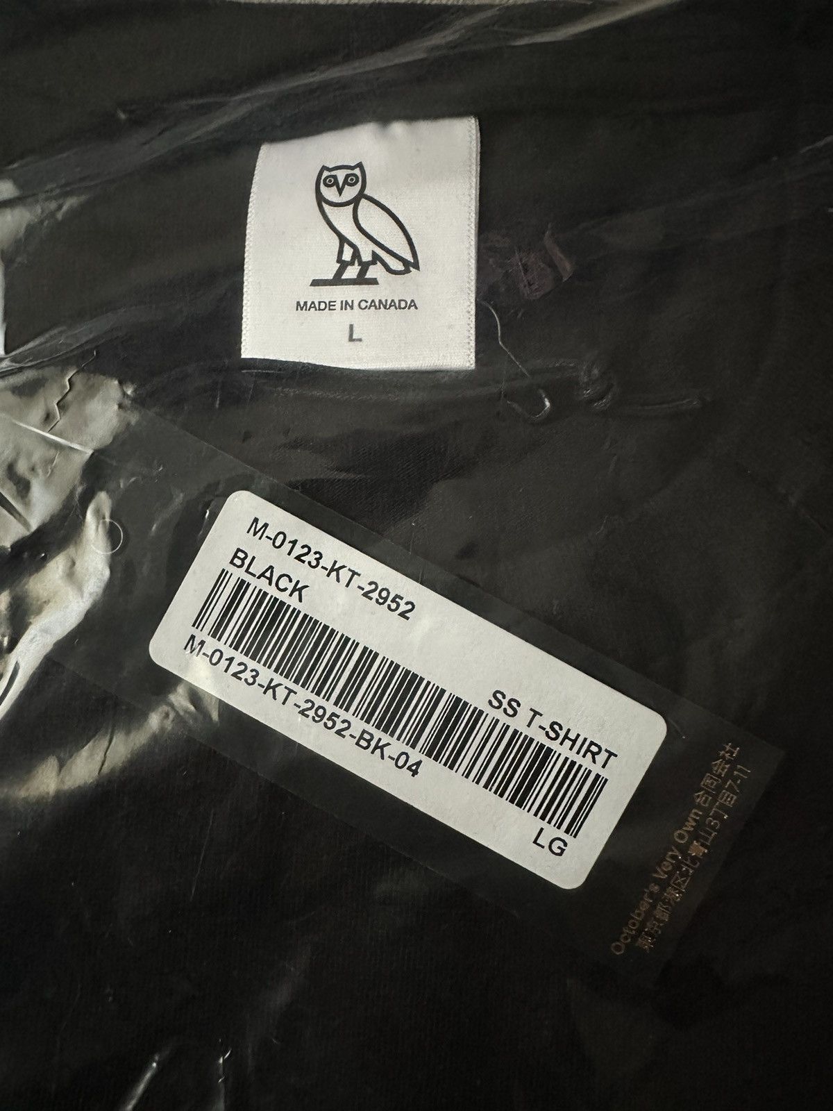 Drake × October's Very Own *RARE* OVO T-SHIRT ITALY OG OWL TEE (NEW with tags) Size US L / EU 52-54 / 3 - 5 Thumbnail