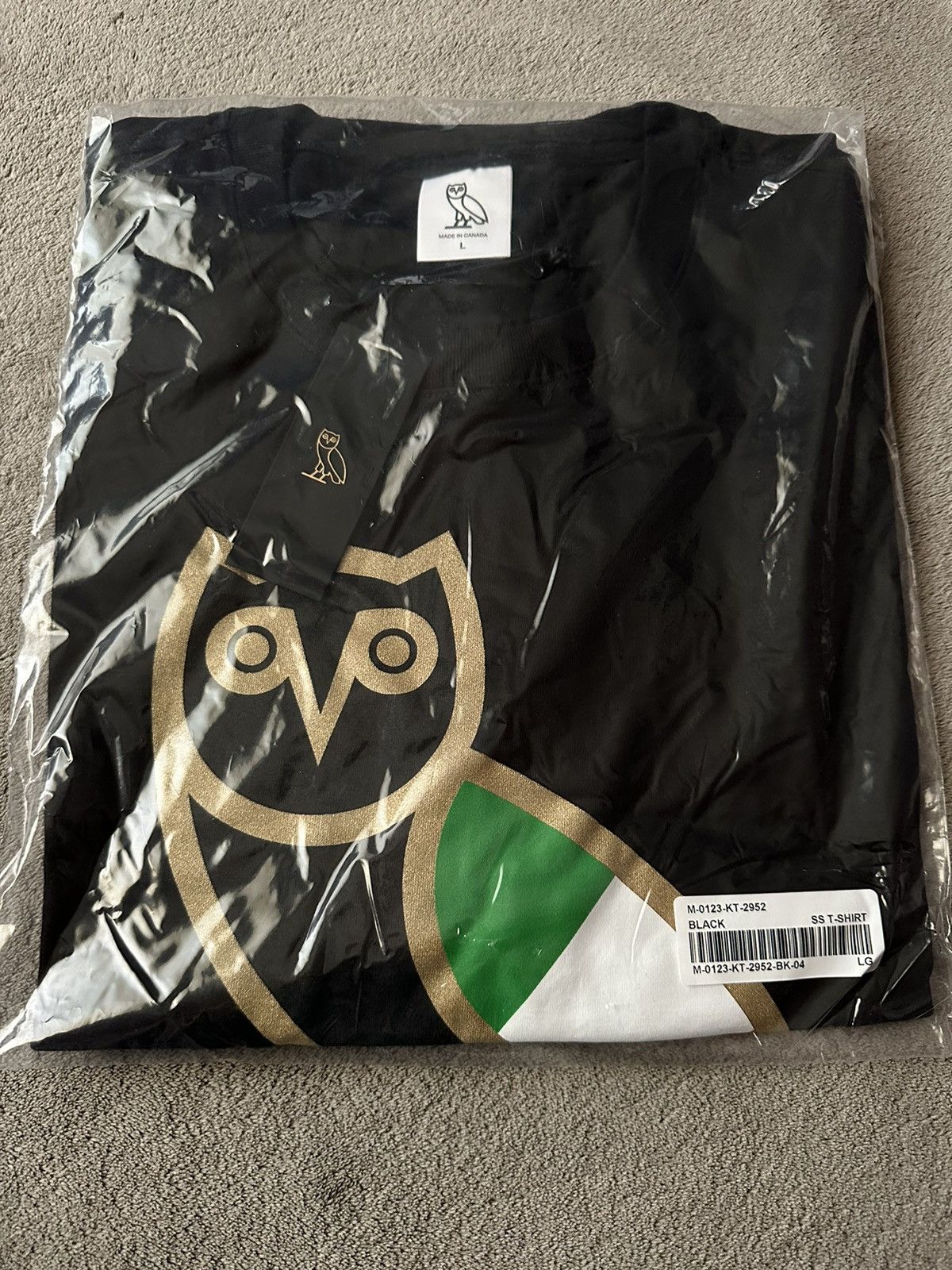 Drake × October's Very Own *RARE* OVO T-SHIRT ITALY OG OWL TEE (NEW with tags) Size US L / EU 52-54 / 3 - 2 Thumbnail
