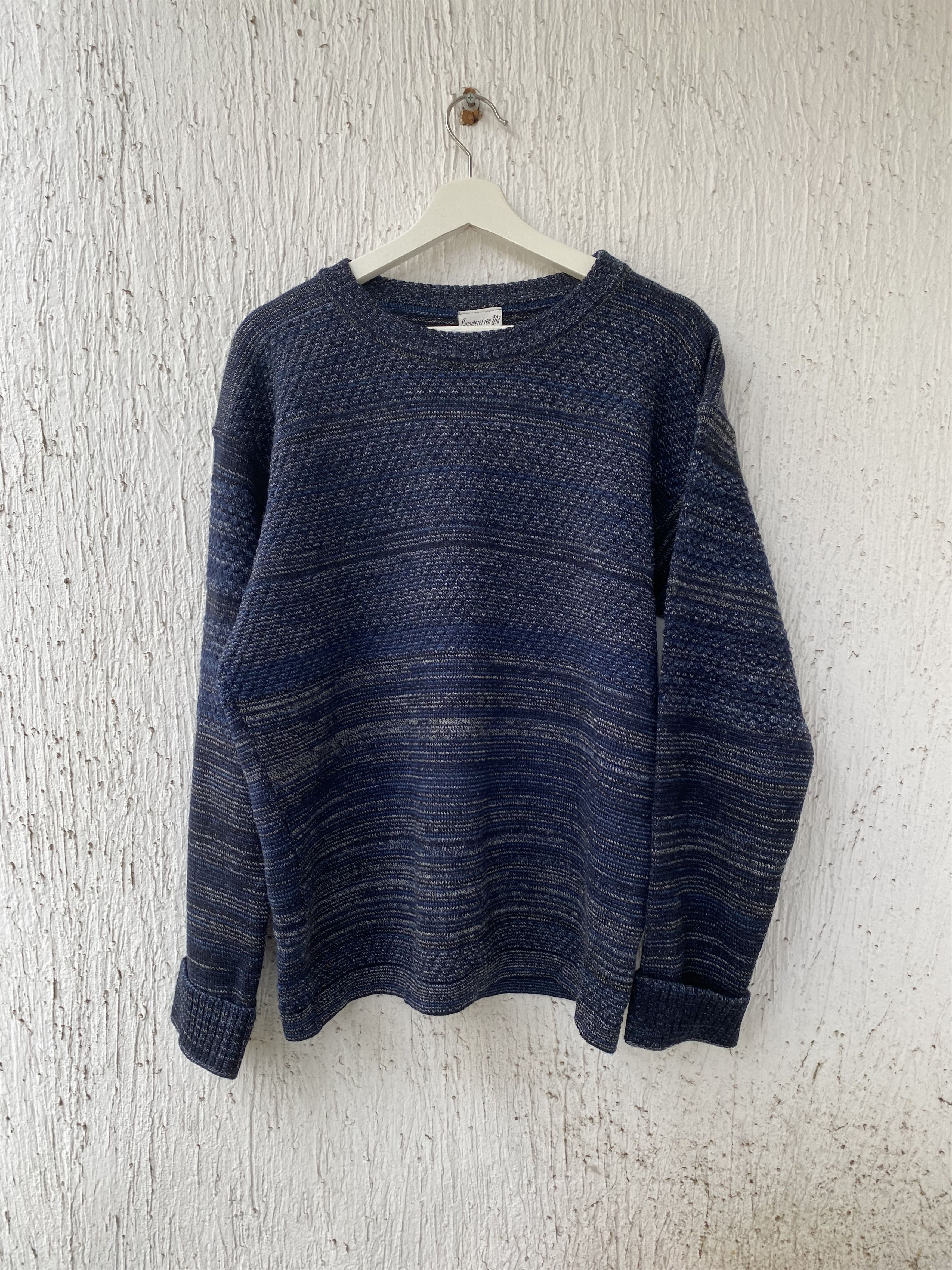 image of S N S Herning Pattterned Fisherman Crew Knit, Men's (Size XL)