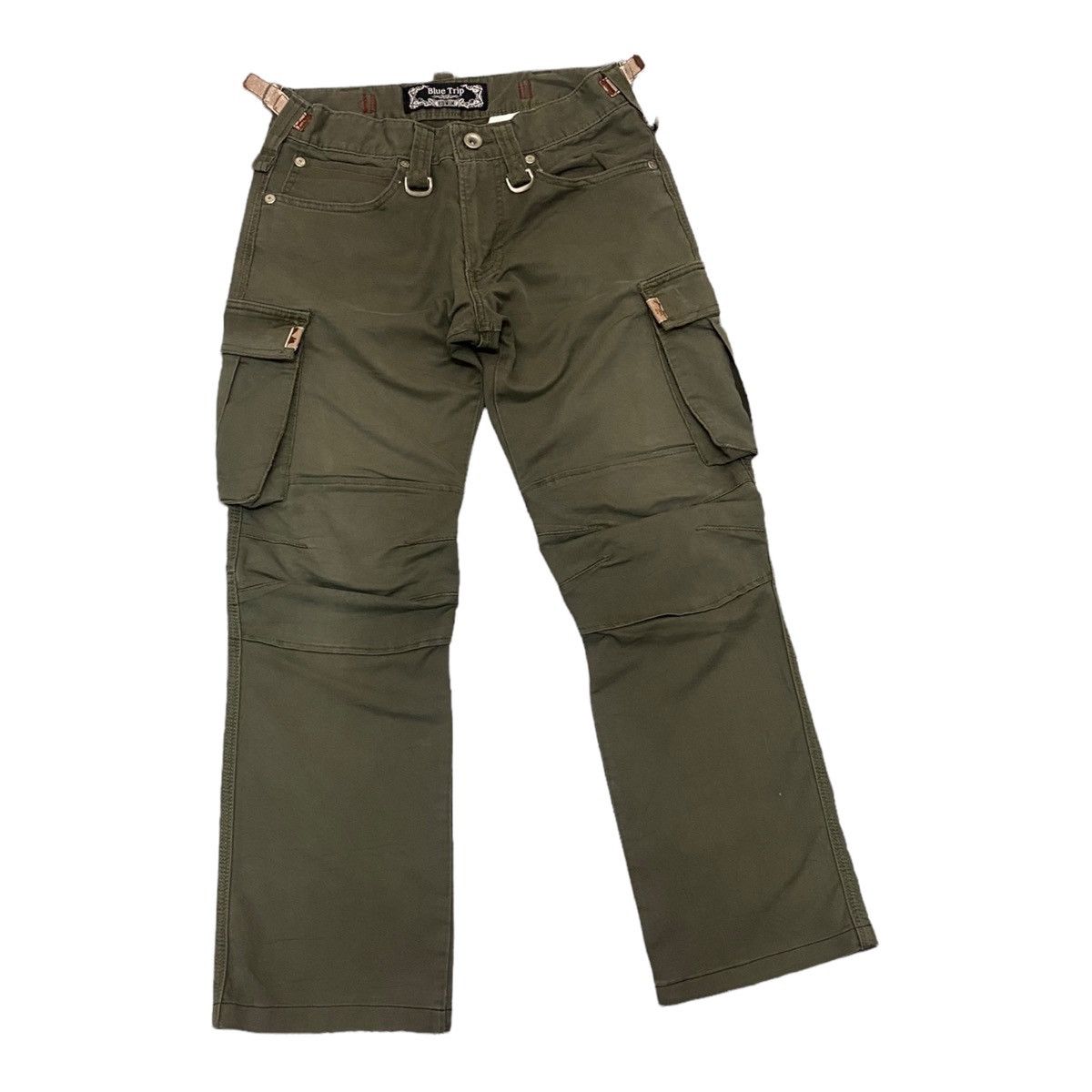 Edwin × Hysteric Glamour GRAIL🔥EDWIN BLUE TRIP BONDAGE CARGO PANTS Size US 30 / EU 46 - 3 Thumbnail