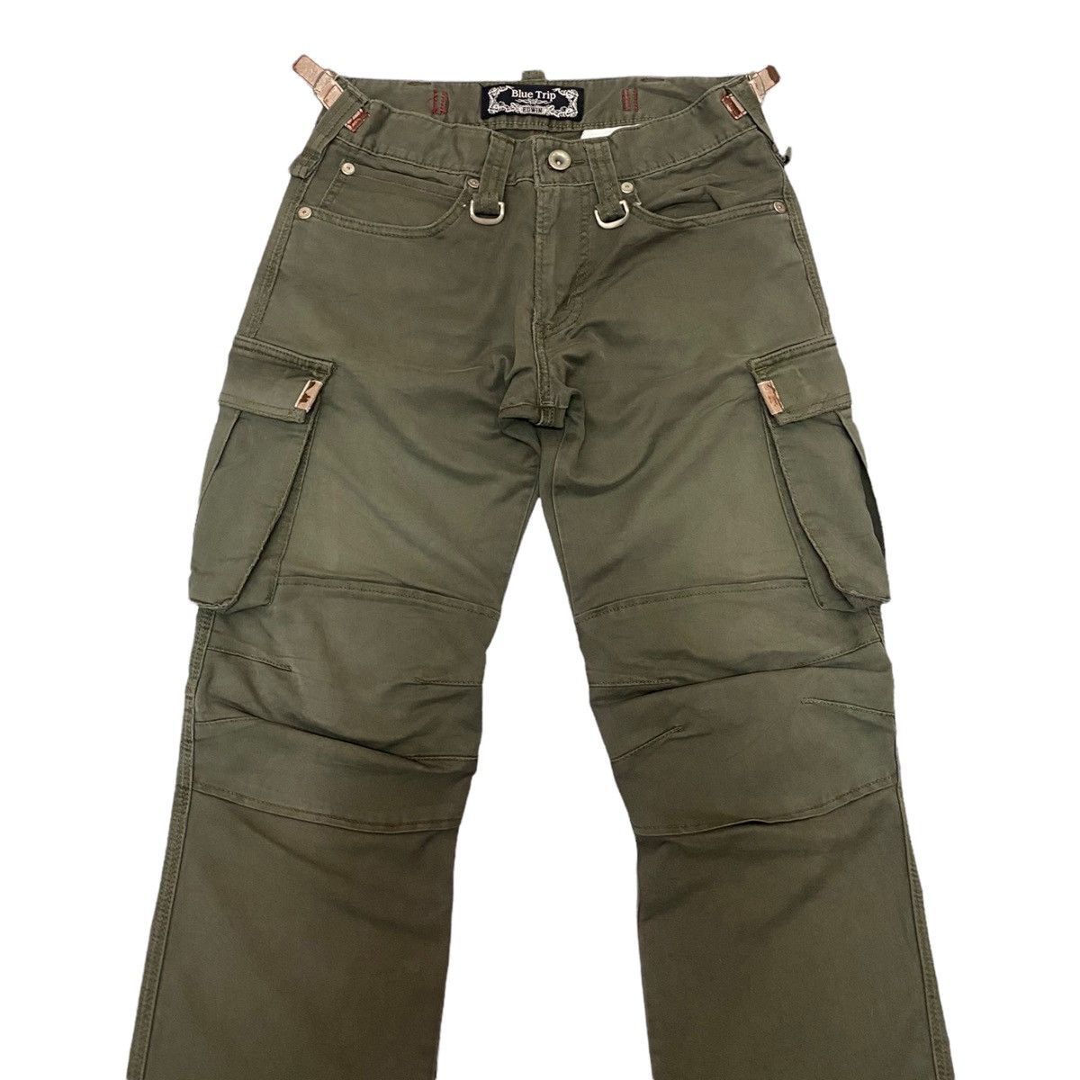 Edwin × Hysteric Glamour GRAIL🔥EDWIN BLUE TRIP BONDAGE CARGO PANTS Size US 30 / EU 46 - 5 Thumbnail