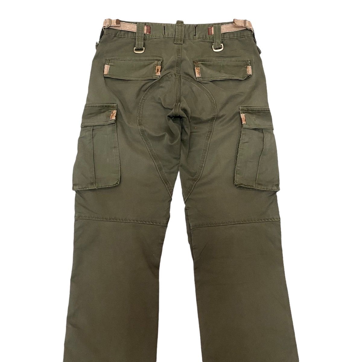 Edwin × Hysteric Glamour GRAIL🔥EDWIN BLUE TRIP BONDAGE CARGO PANTS Size US 30 / EU 46 - 6 Thumbnail