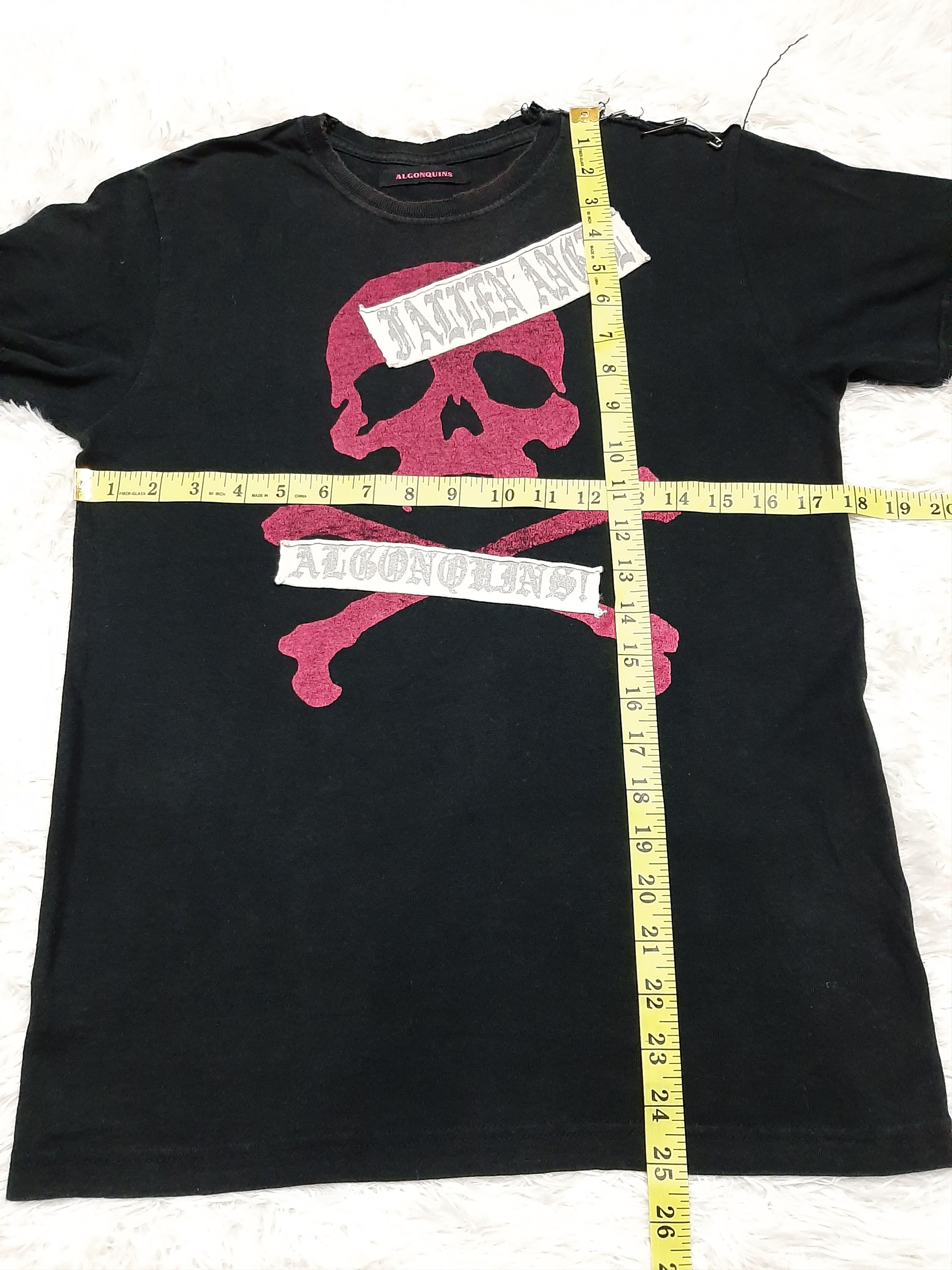 Japanese Brand × Seditionaries × Vintage SPECIAL DESIGN🔥ALGONQUINS DISTRESSED PUNK TEE Size US S / EU 44-46 / 1 - 10 Thumbnail