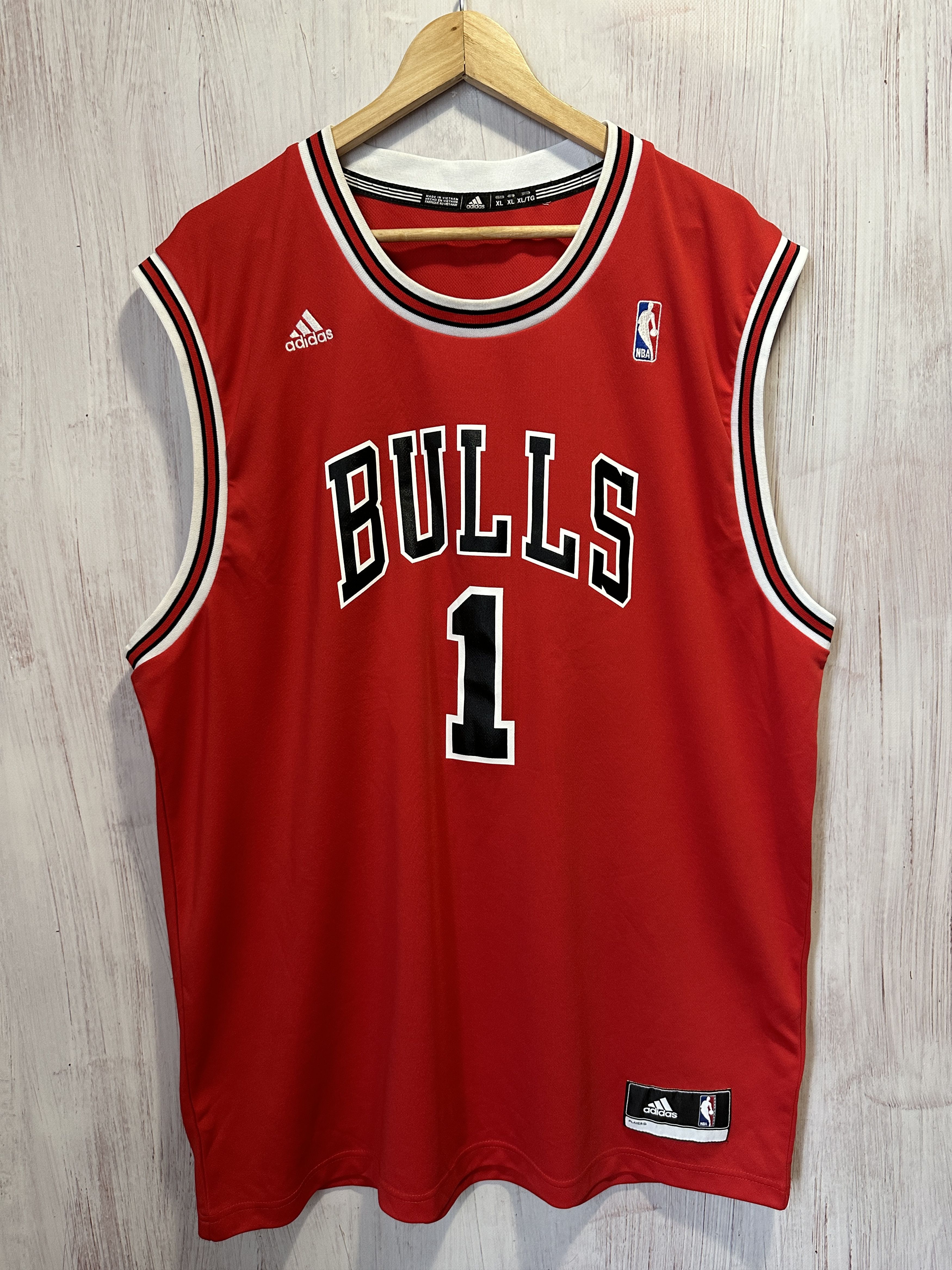 Adidas Chicago Bulls Rose Jersey NBA