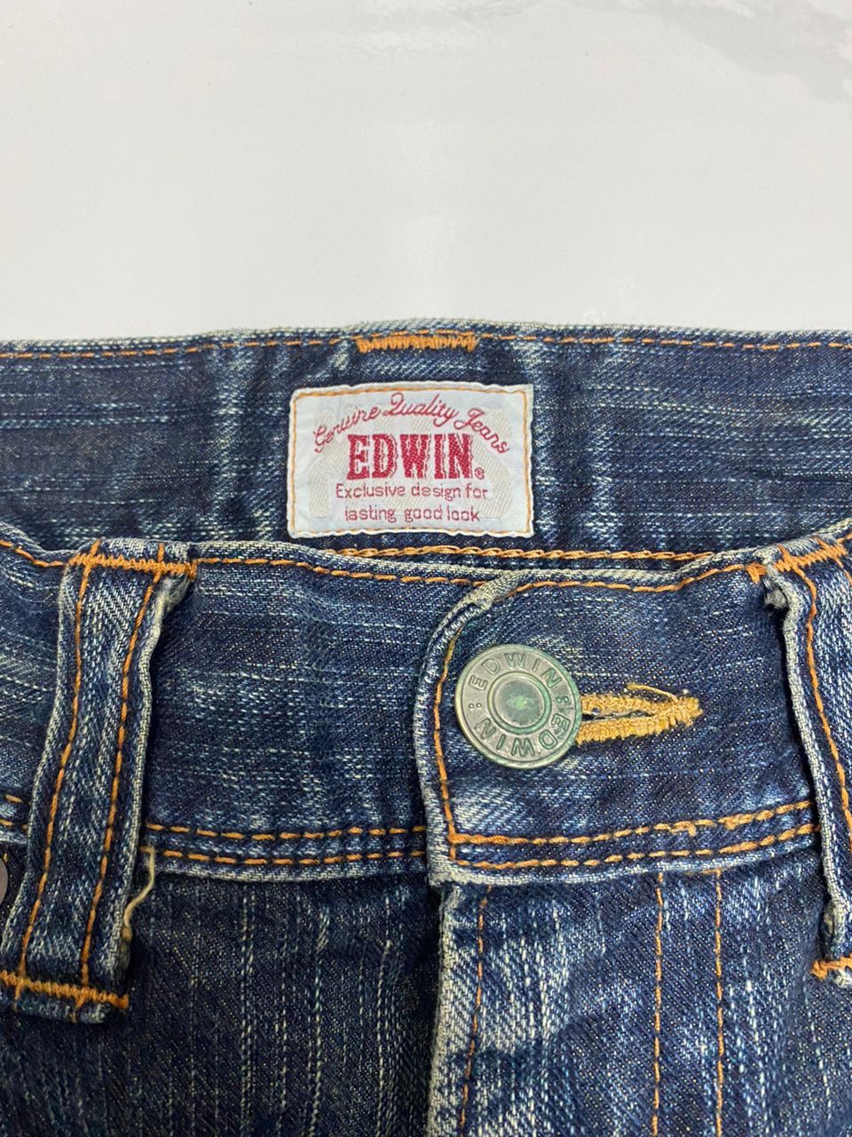 Hysteric Glamour × If Six Was Nine FLARE🔥EDWIN EXCLUSIVE VINTAGE DENIM FLARED BUCKLE BACK Size US 34 / EU 50 - 9 Thumbnail